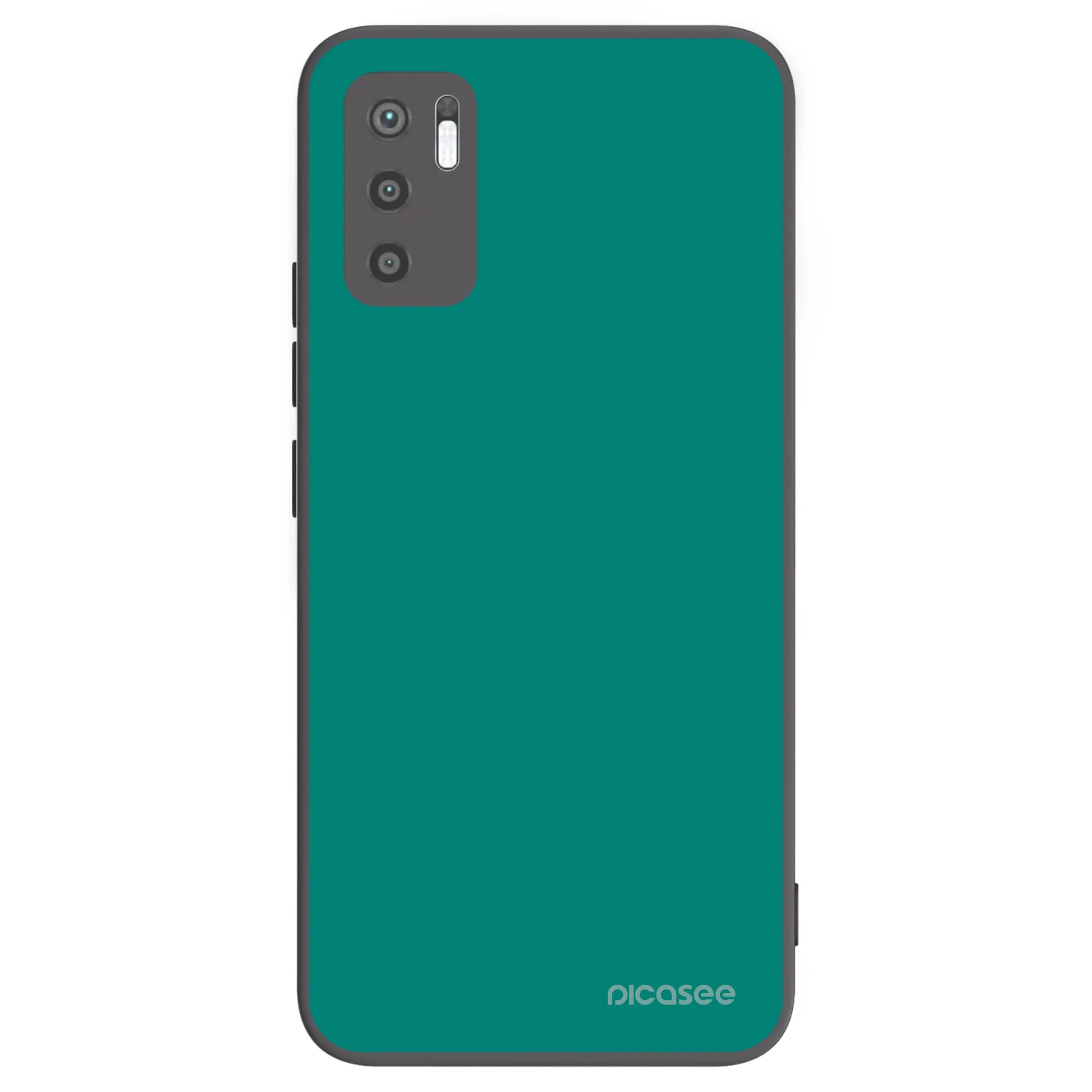 Picasee husă neagră din silicon pentru Xiaomi Redmi Note 10 5G - Emerald Mist