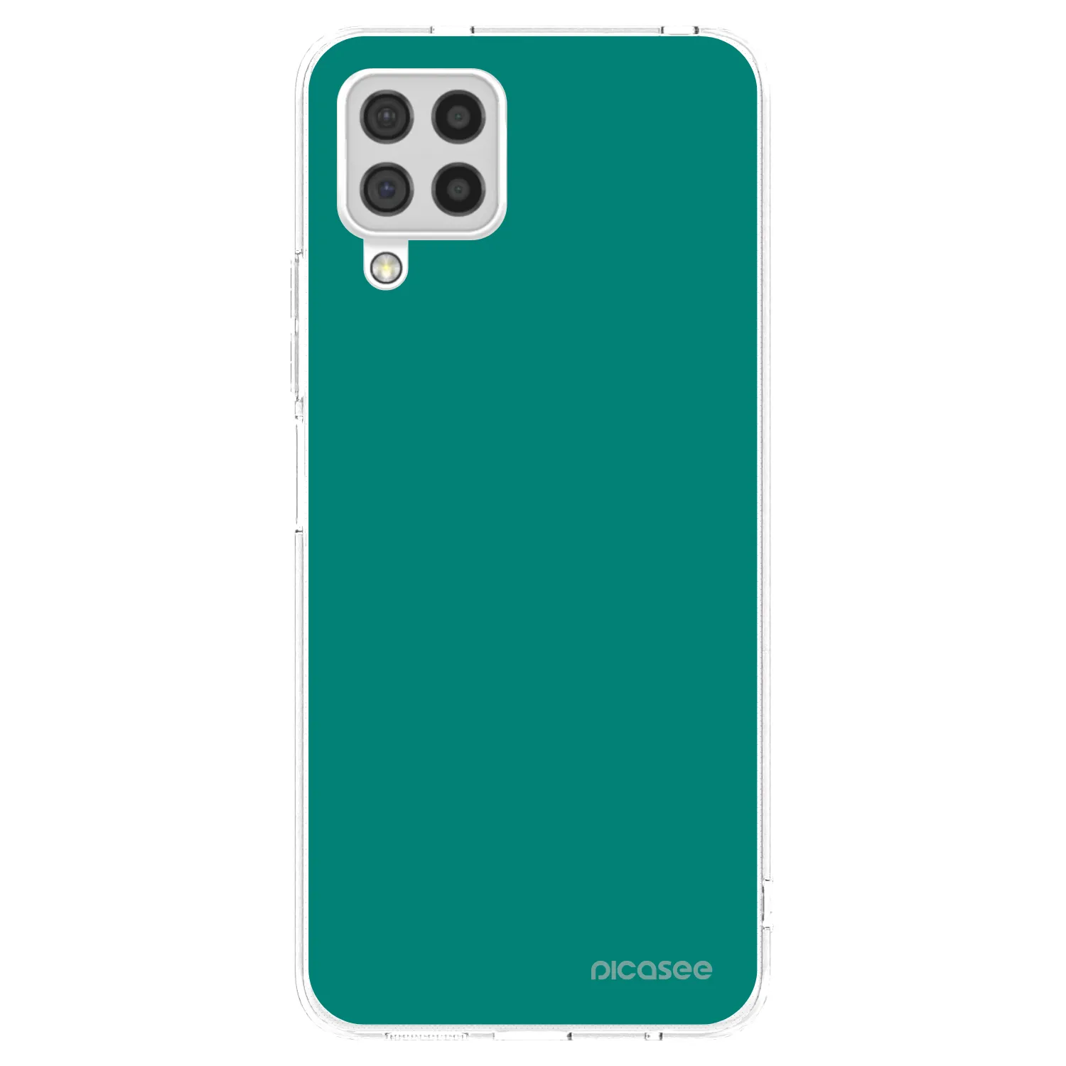 Picasee husă transparentă din silicon pentru Samsung Galaxy A22 A225F 4G - Emerald Mist