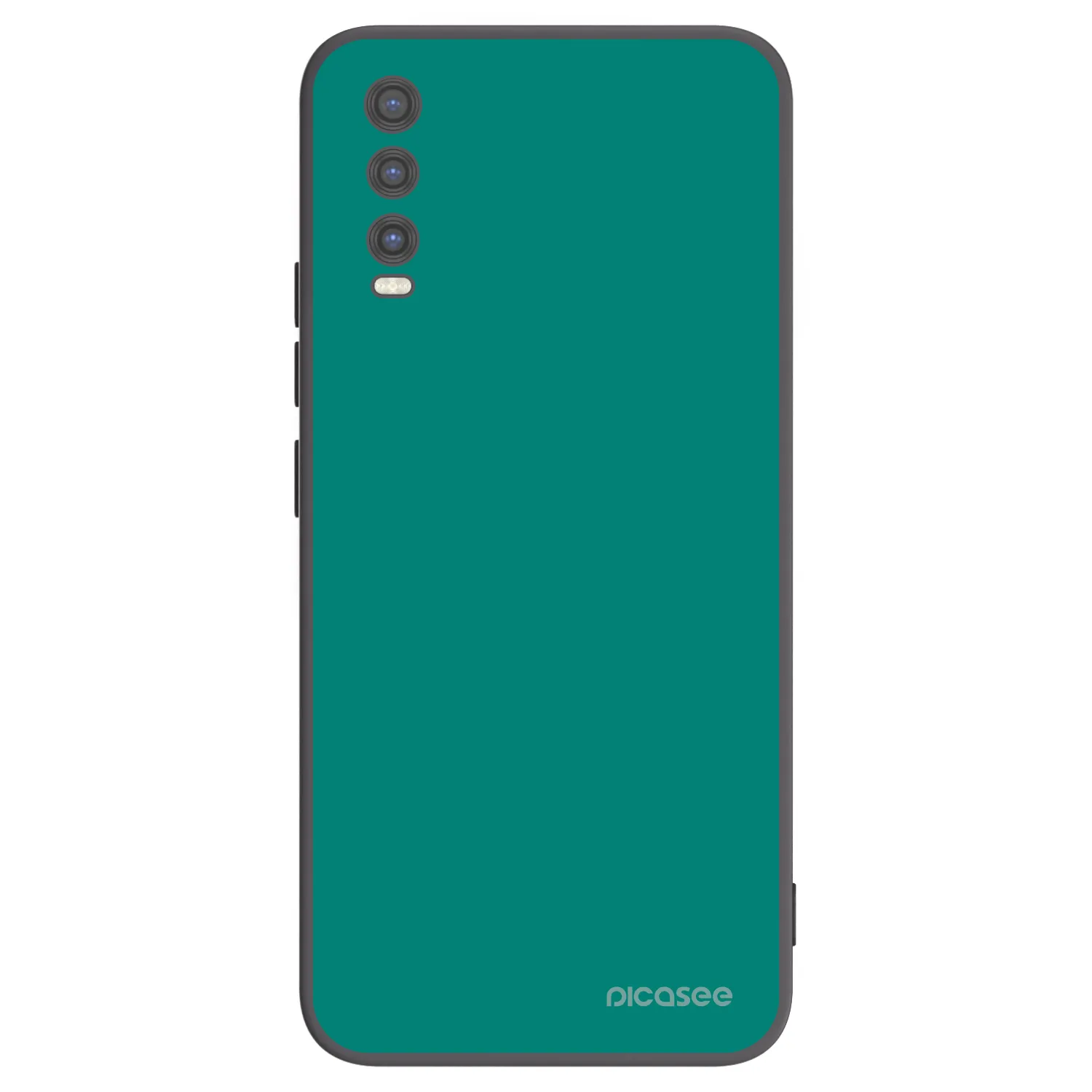 Picasee husă neagră din silicon pentru Vivo Y20s - Emerald Mist