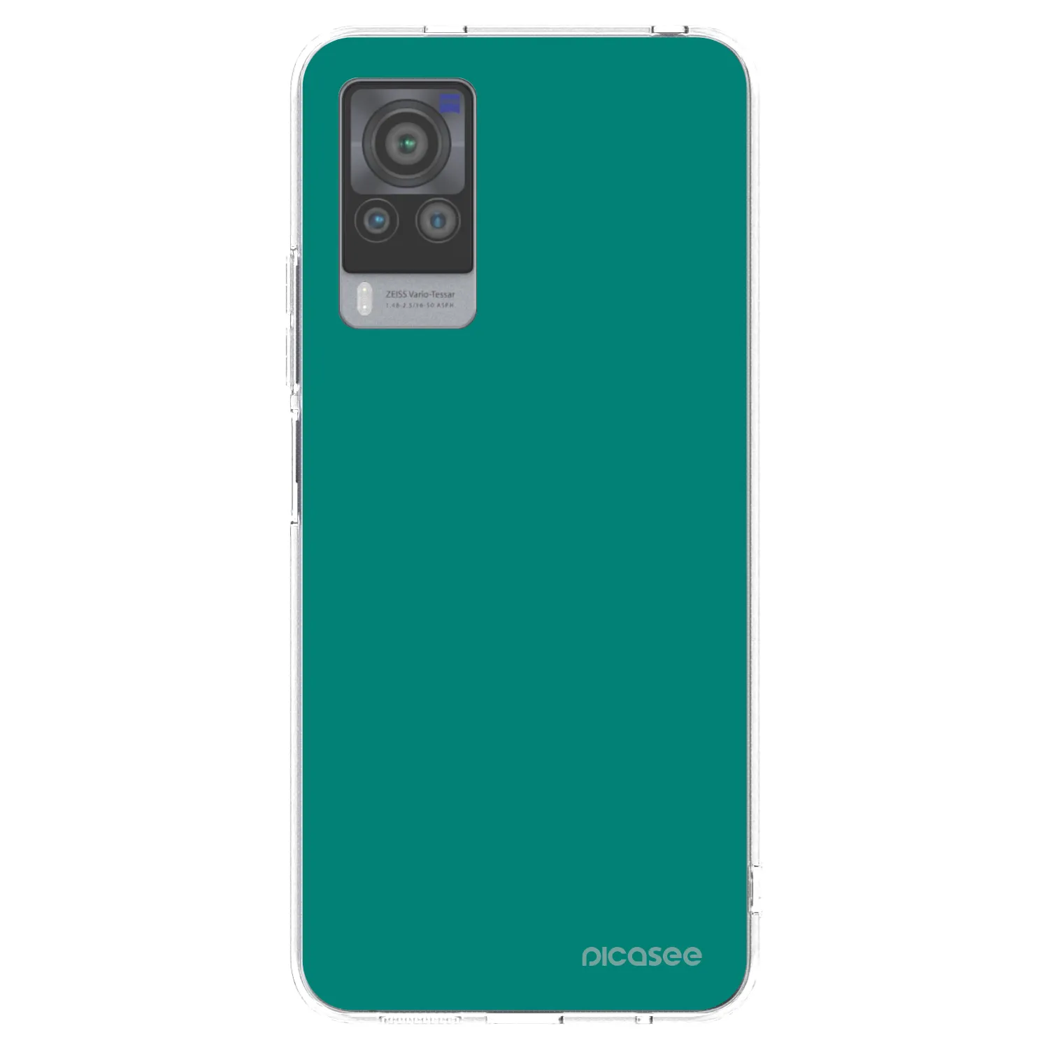 Picasee husă transparentă din silicon pentru Vivo X60 Pro 5G - Emerald Mist