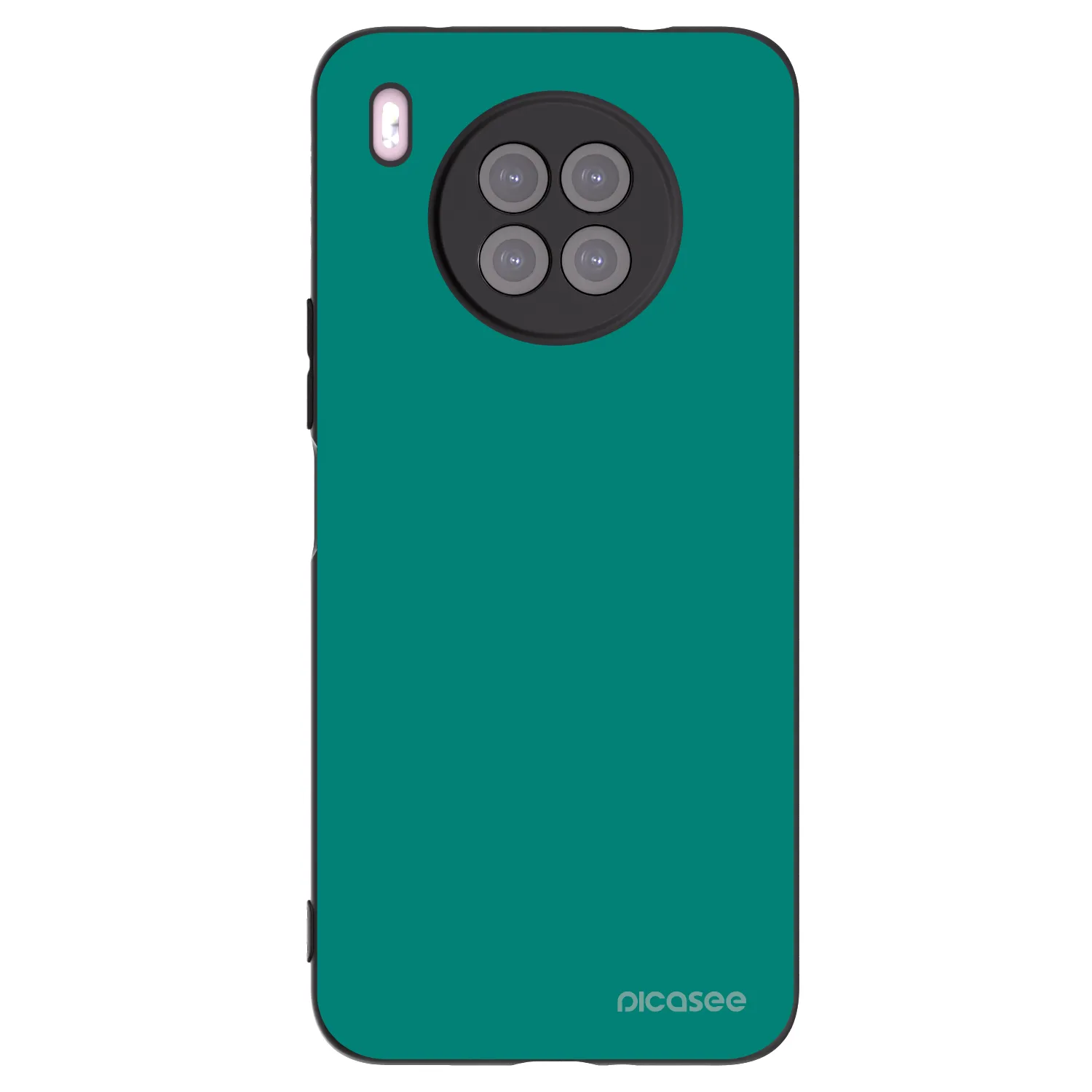 Picasee husă neagră din silicon pentru Huawei Nova 8i - Emerald Mist