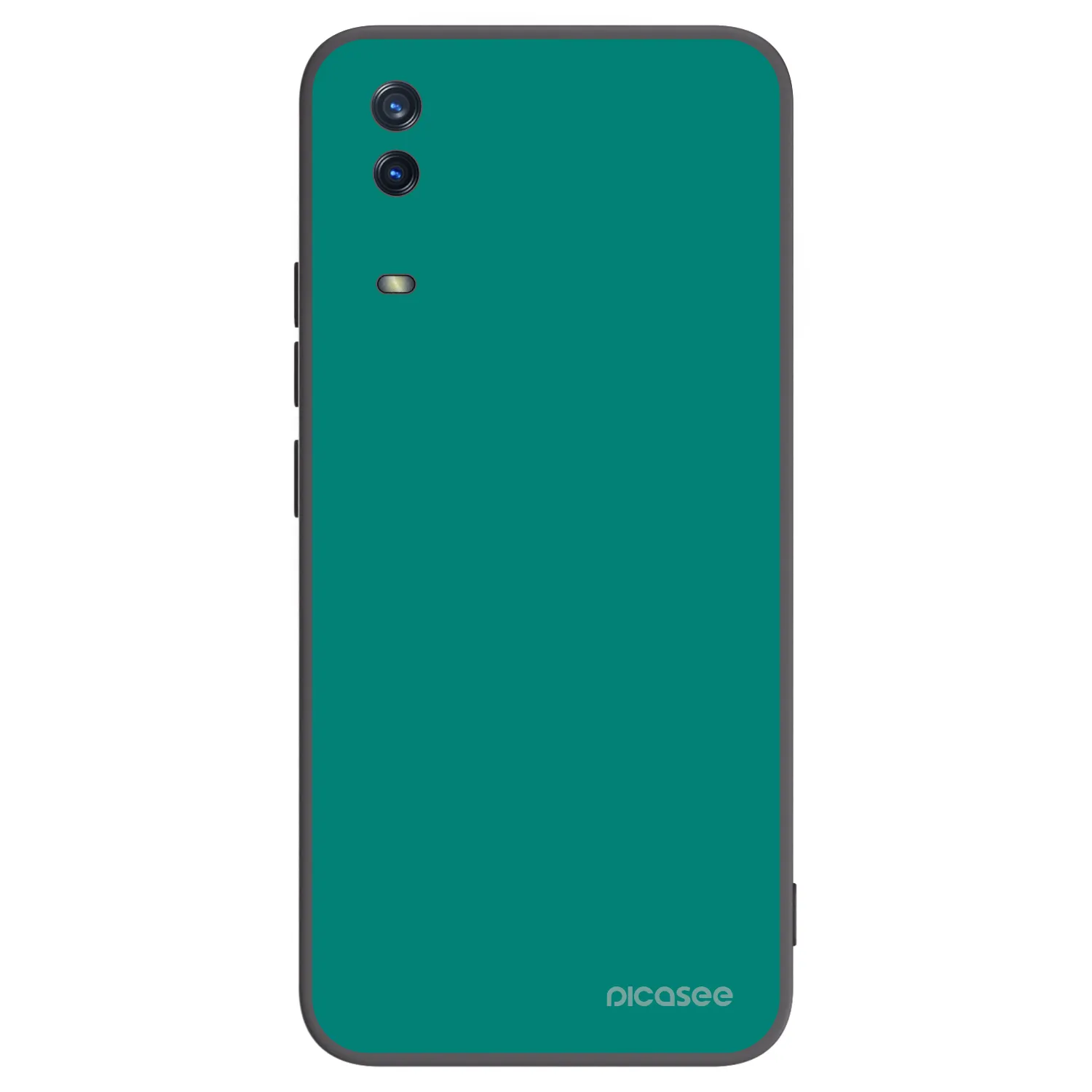 Picasee husă neagră din silicon pentru Vivo Y11s - Emerald Mist
