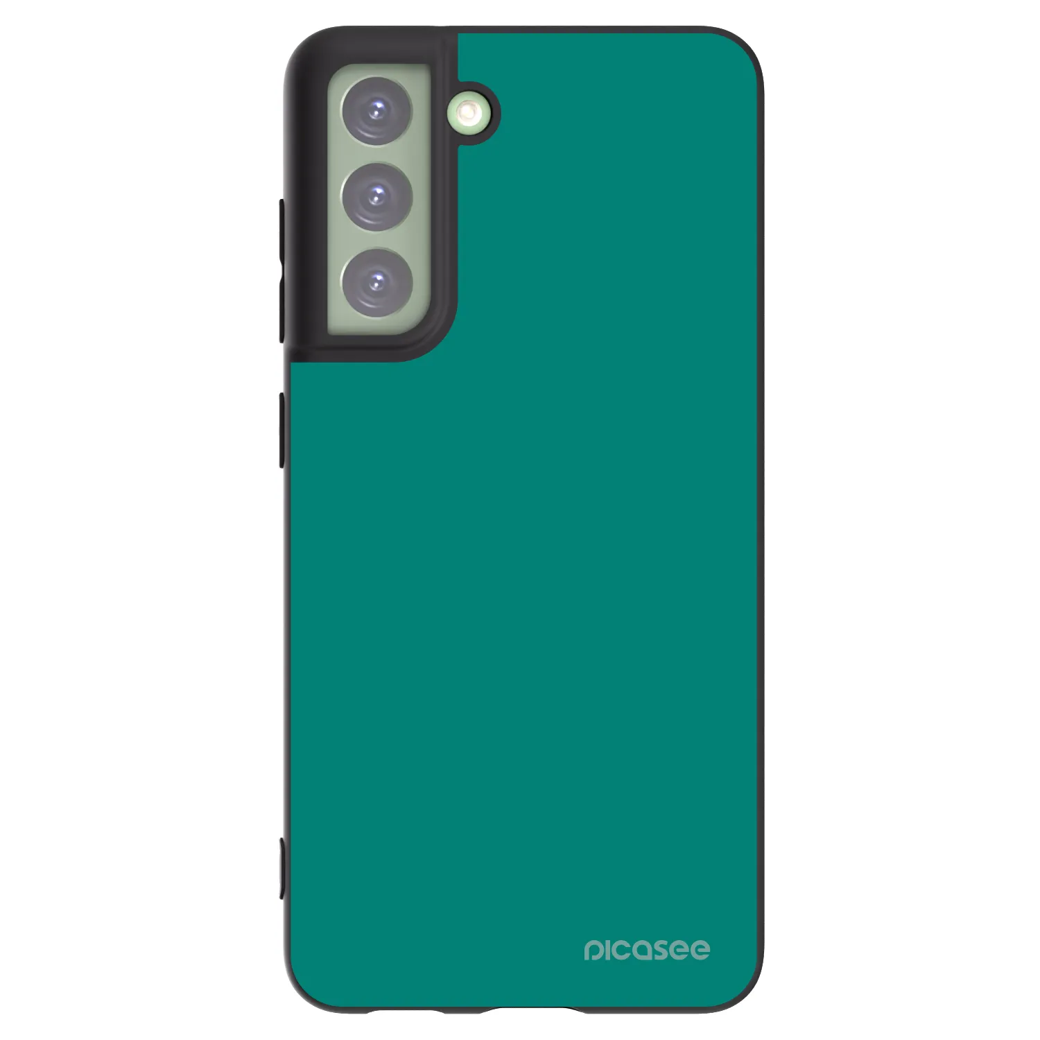 Picasee husă neagră din silicon pentru Samsung Galaxy S21 FE 5G - Emerald Mist