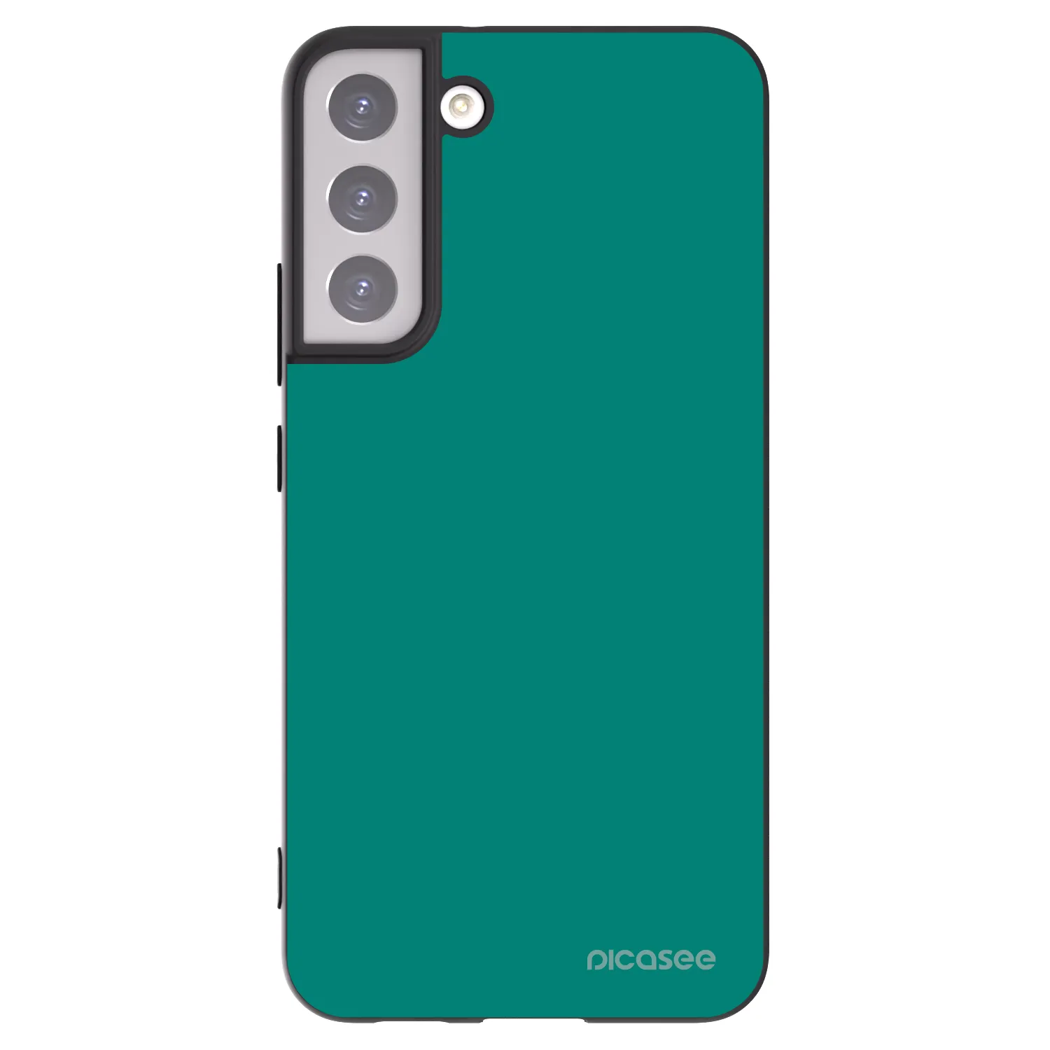 Picasee husă neagră din silicon pentru Samsung Galaxy S22+ 5G - Emerald Mist