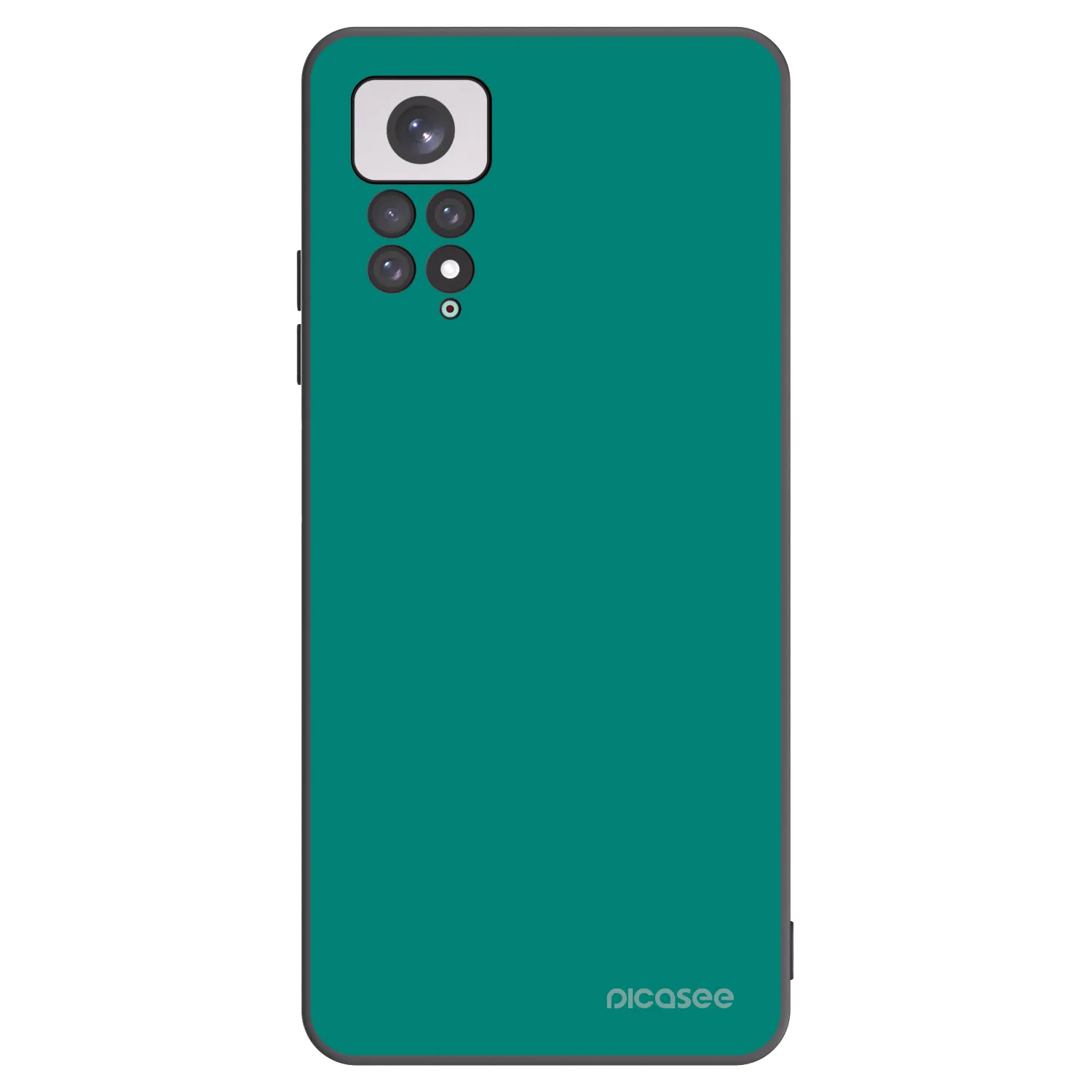 Picasee husă neagră din silicon pentru Xiaomi Redmi Note 11 - Emerald Mist