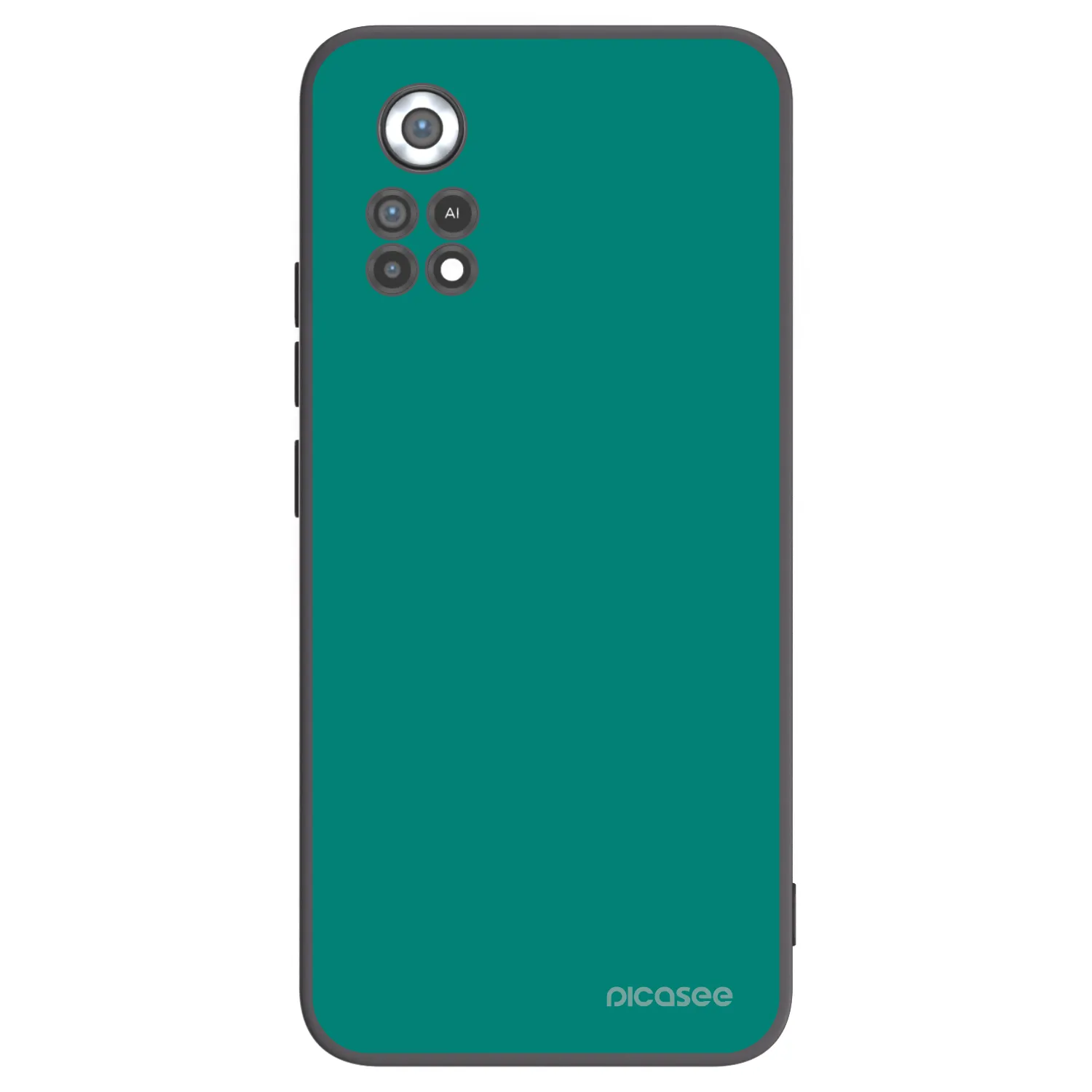 Picasee husă neagră din silicon pentru Xiaomi Poco X4 Pro 5G - Emerald Mist