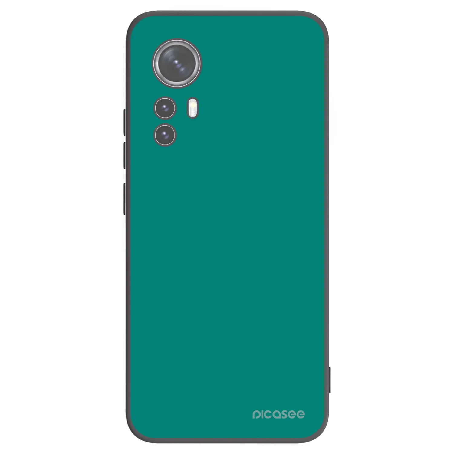 Picasee husă neagră din silicon pentru Xiaomi 12 - Emerald Mist