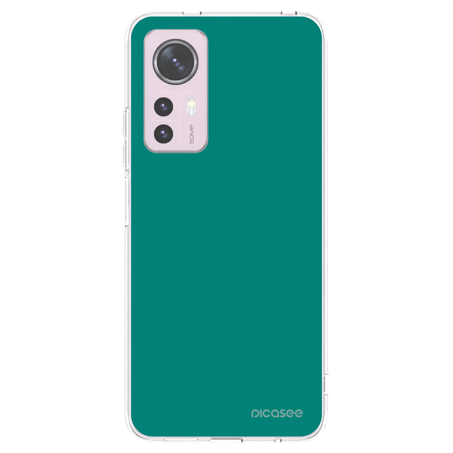 Picasee husă transparentă din silicon pentru Xiaomi 12 - Emerald Mist