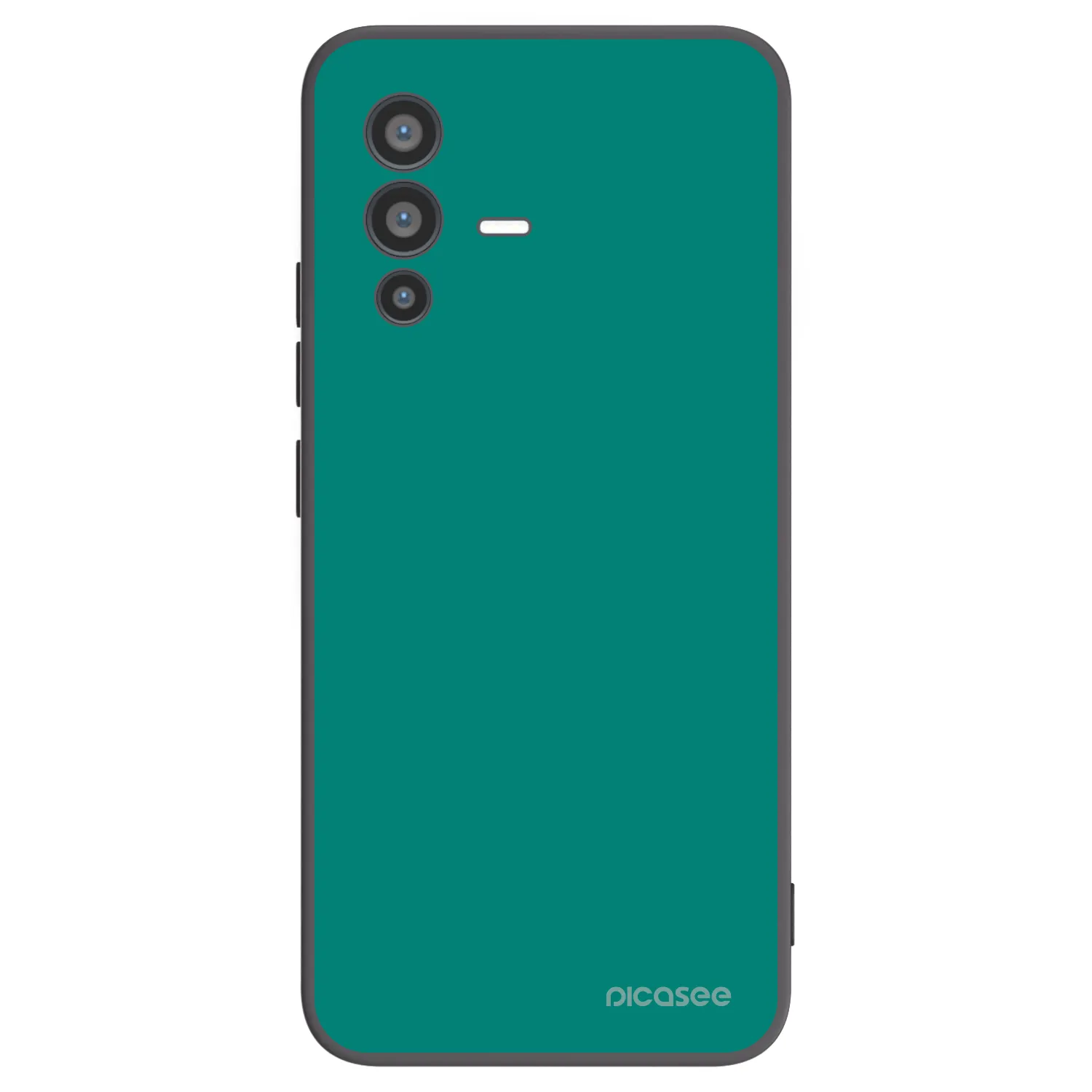 Picasee husă neagră din silicon pentru Vivo V23 5G - Emerald Mist