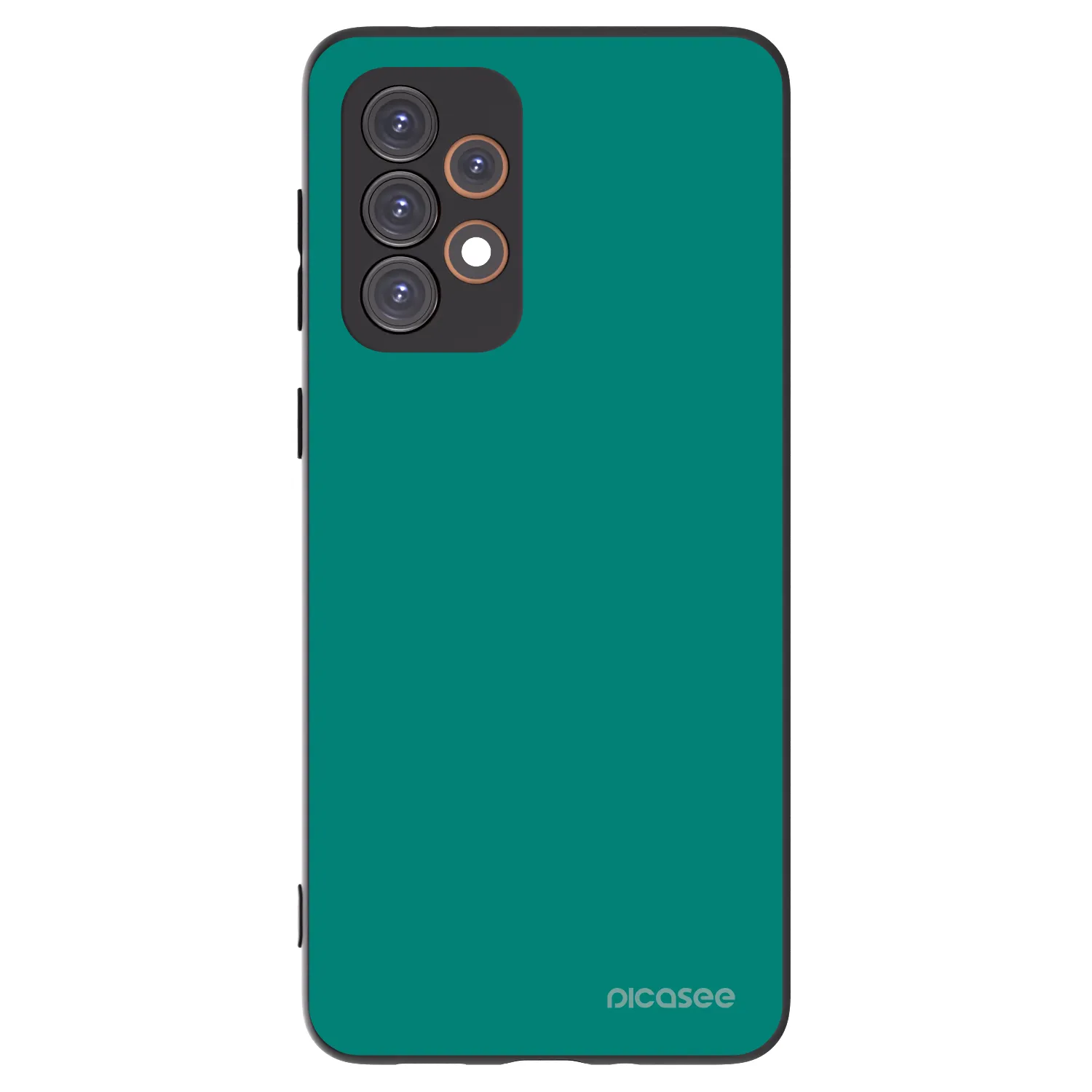 Picasee husă neagră din silicon pentru Samsung Galaxy A33 5G A336 - Emerald Mist