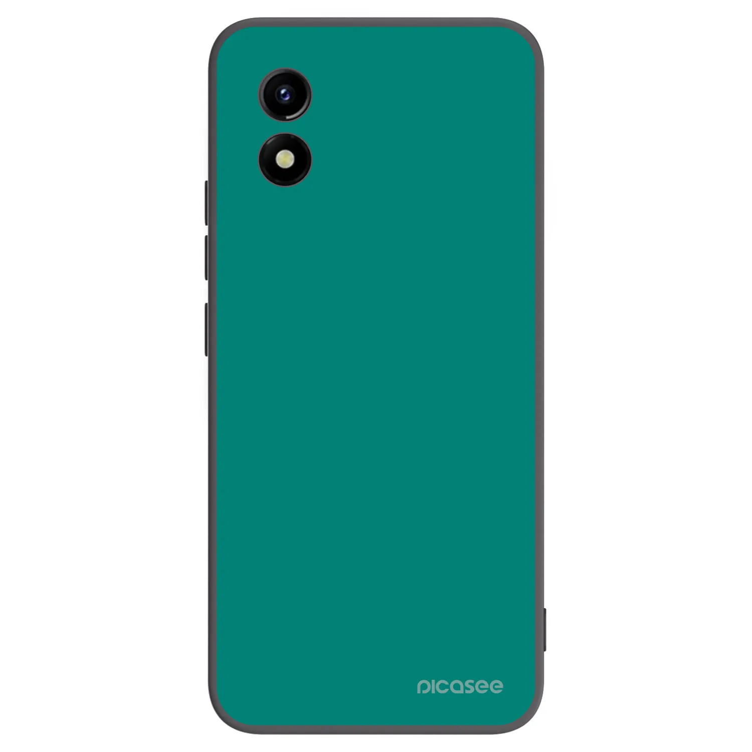 Picasee husă neagră din silicon pentru Vivo Y01 - Emerald Mist