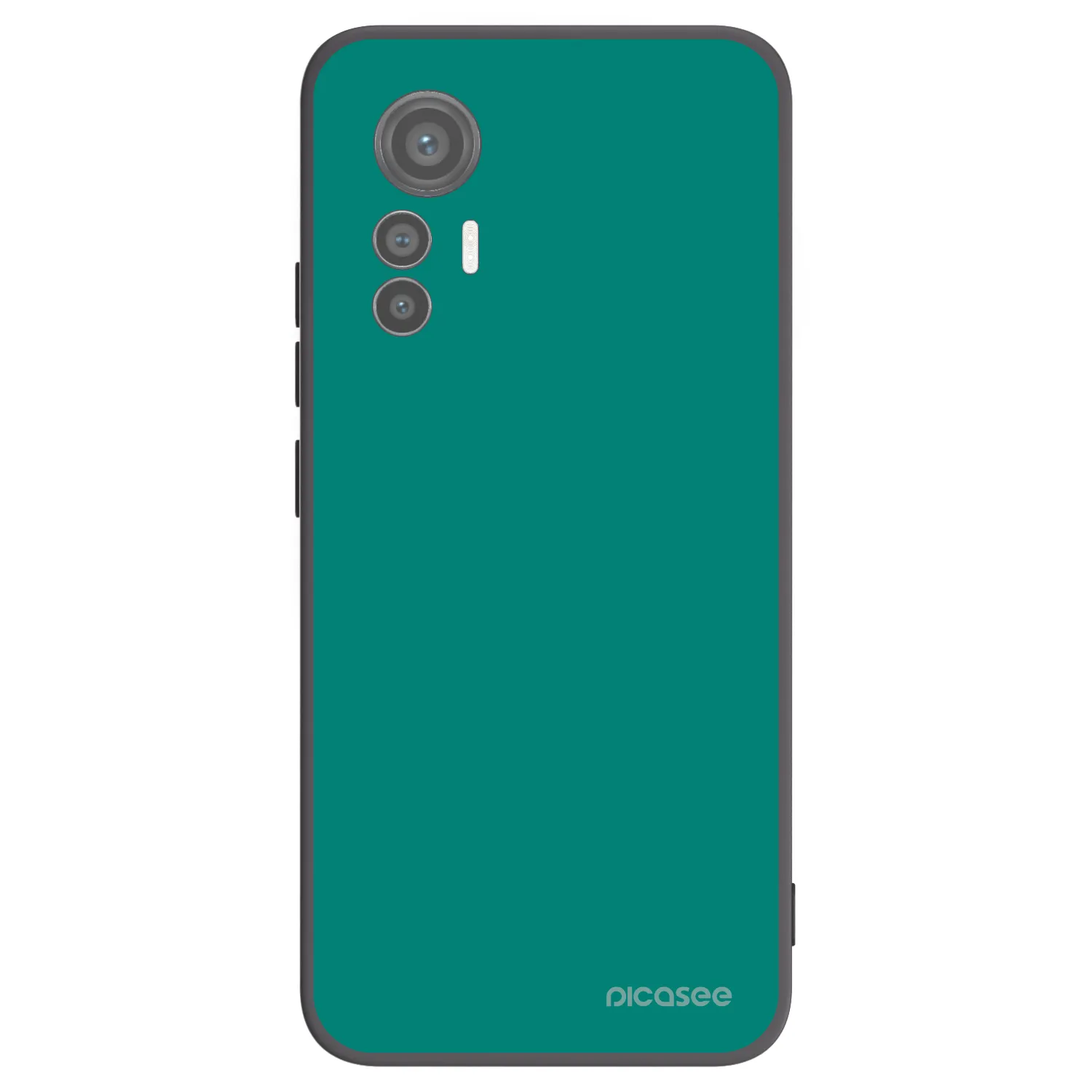 Picasee husă neagră din silicon pentru Xiaomi 12 Lite - Emerald Mist