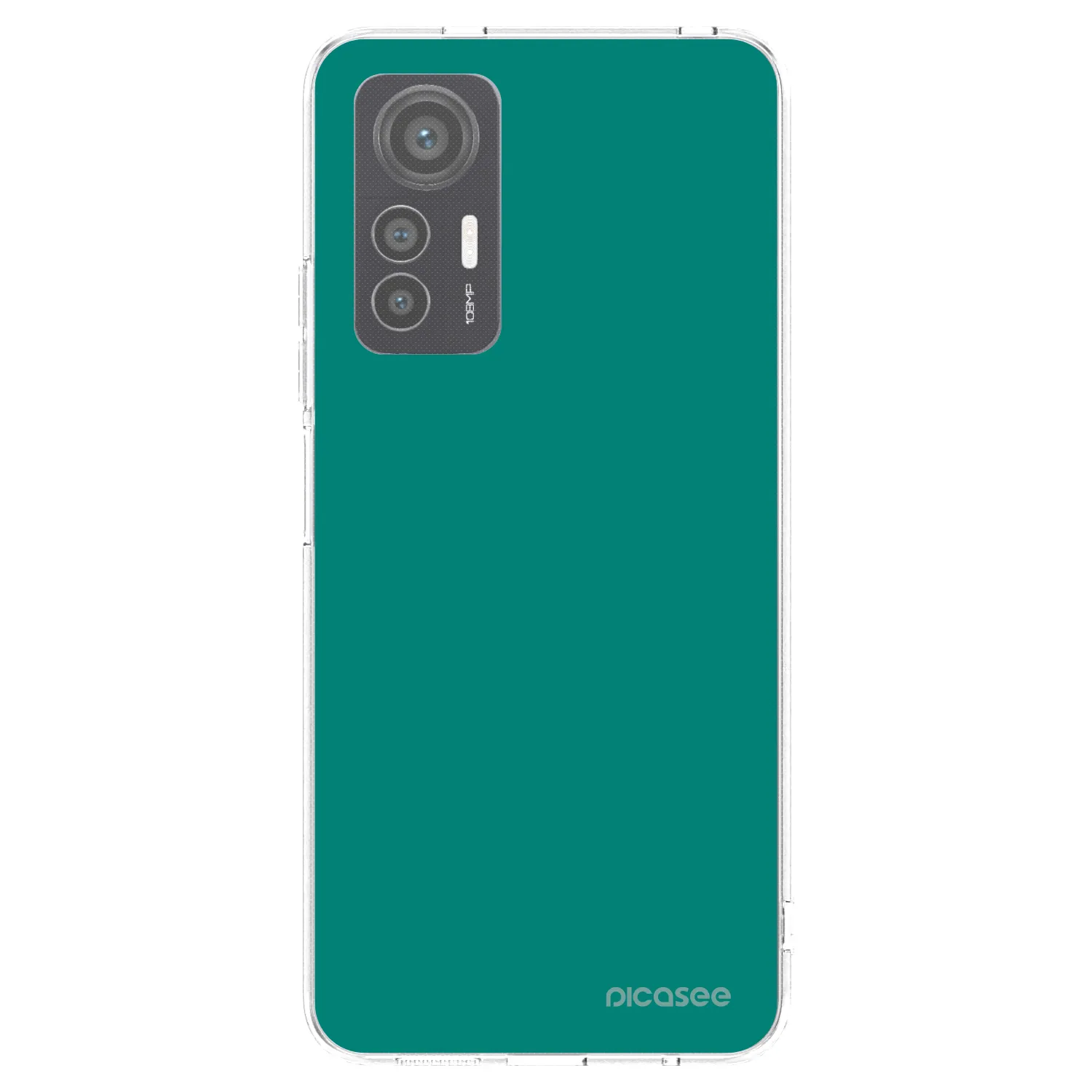 Picasee husă transparentă din silicon pentru Xiaomi 12 Lite - Emerald Mist
