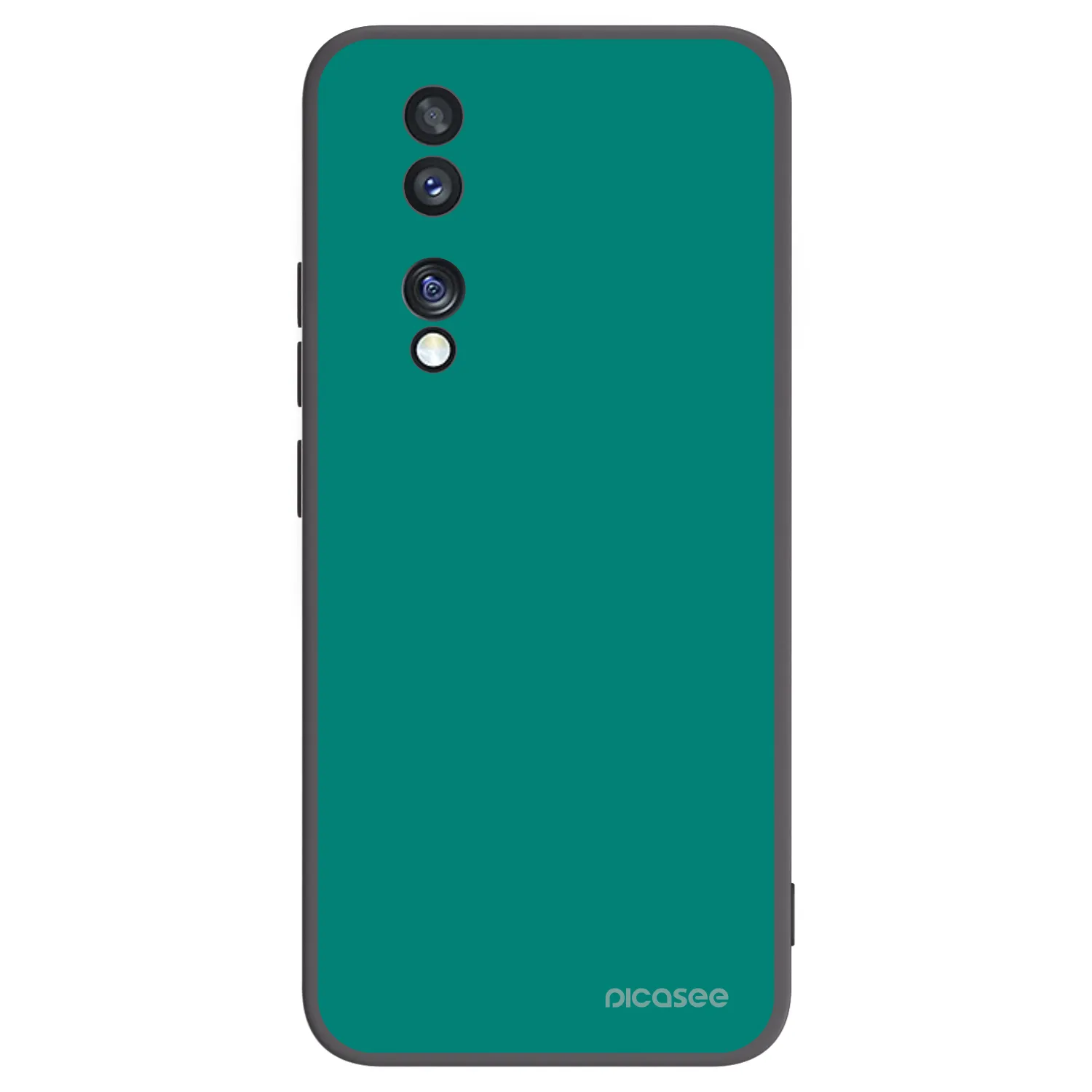 Picasee husă neagră din silicon pentru Honor 70 - Emerald Mist