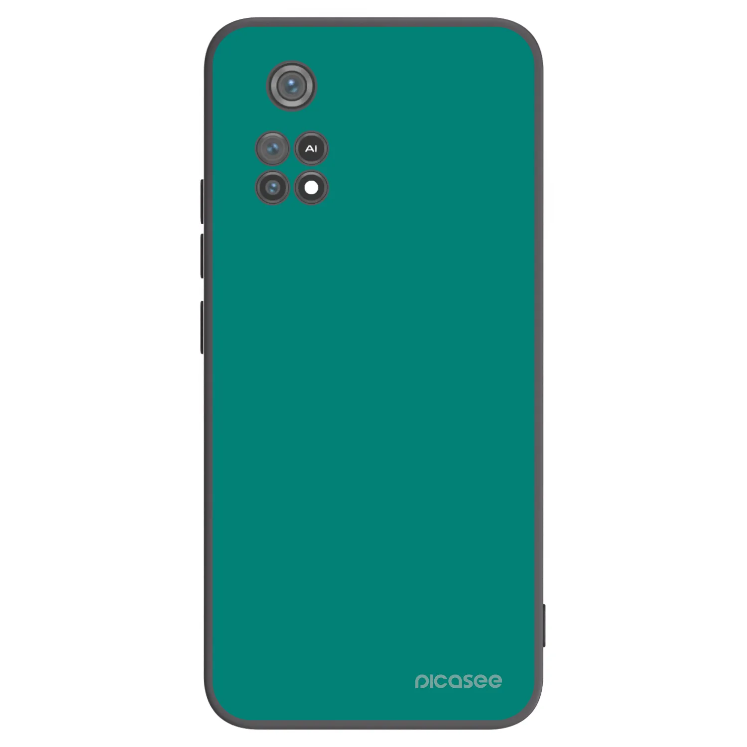Picasee husă neagră din silicon pentru Xiaomi Poco M4 Pro - Emerald Mist