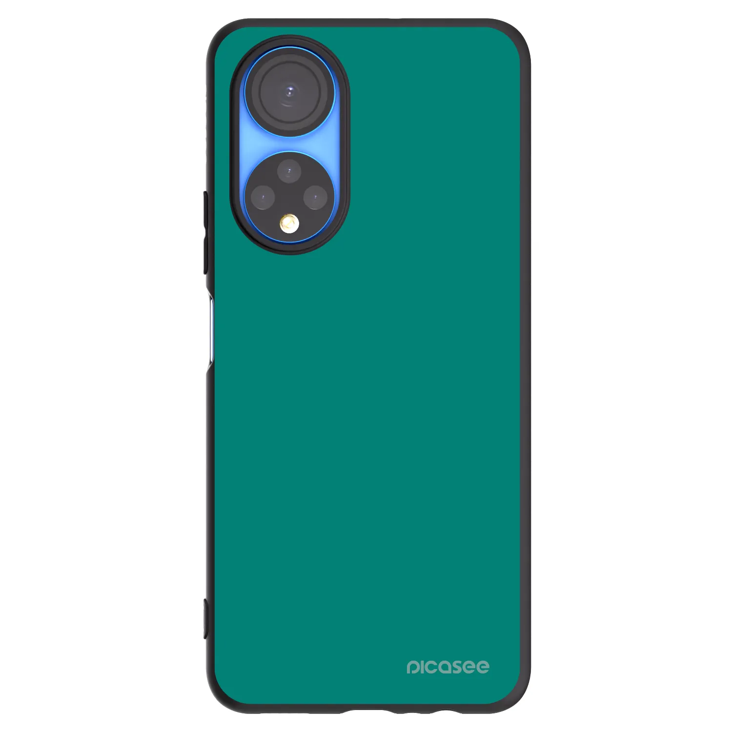 Picasee husă neagră din silicon pentru Honor X7 - Emerald Mist