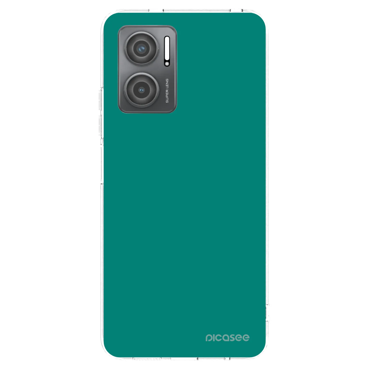 Picasee husă transparentă din silicon pentru Xiaomi Redmi 10 5G - Emerald Mist