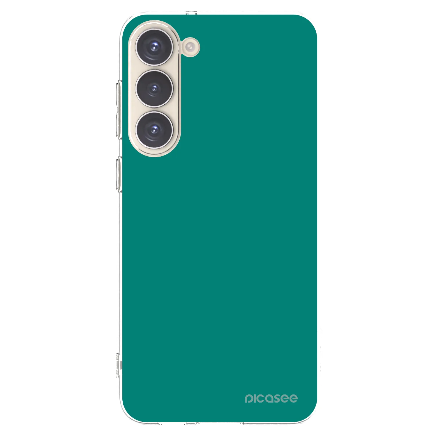 Picasee husă transparentă din silicon pentru Samsung Galaxy S23+ 5G - Emerald Mist