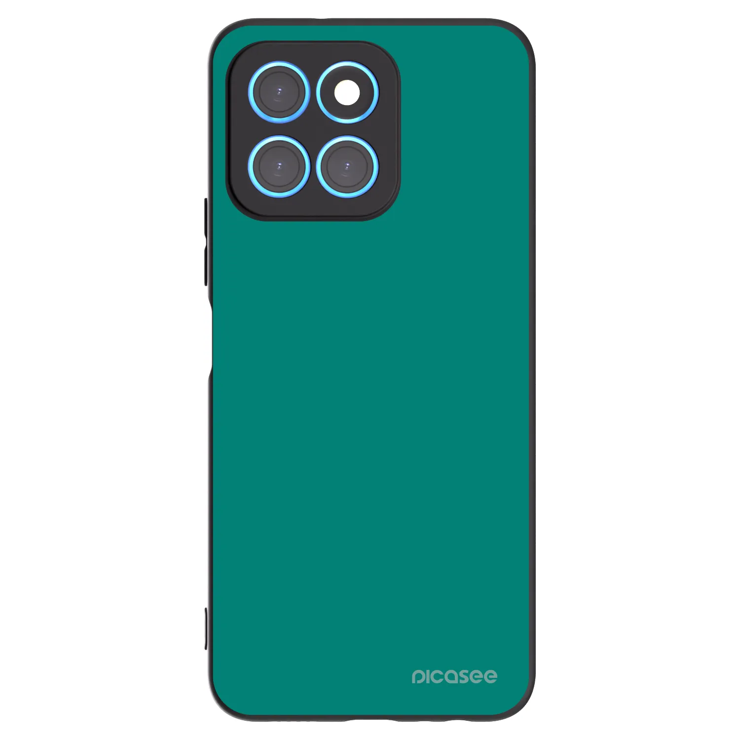 Picasee husă neagră din silicon pentru Honor X6 - Emerald Mist