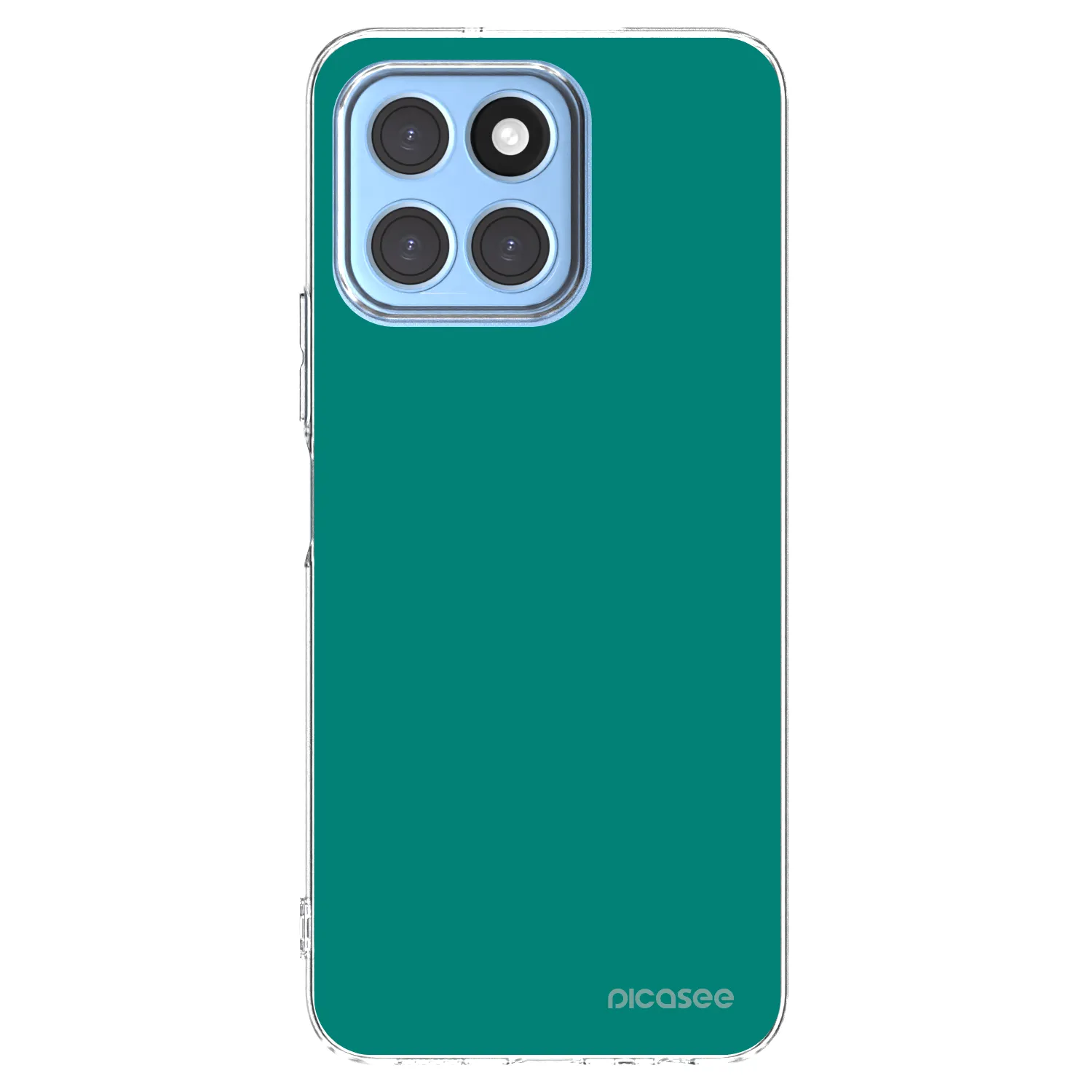 Picasee husă transparentă din silicon pentru Honor X6 - Emerald Mist