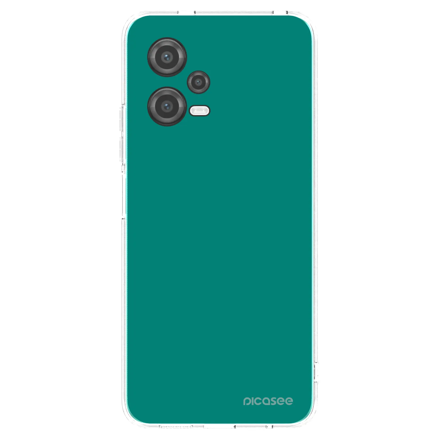 Picasee husă transparentă din silicon pentru Xiaomi Poco X5 - Emerald Mist