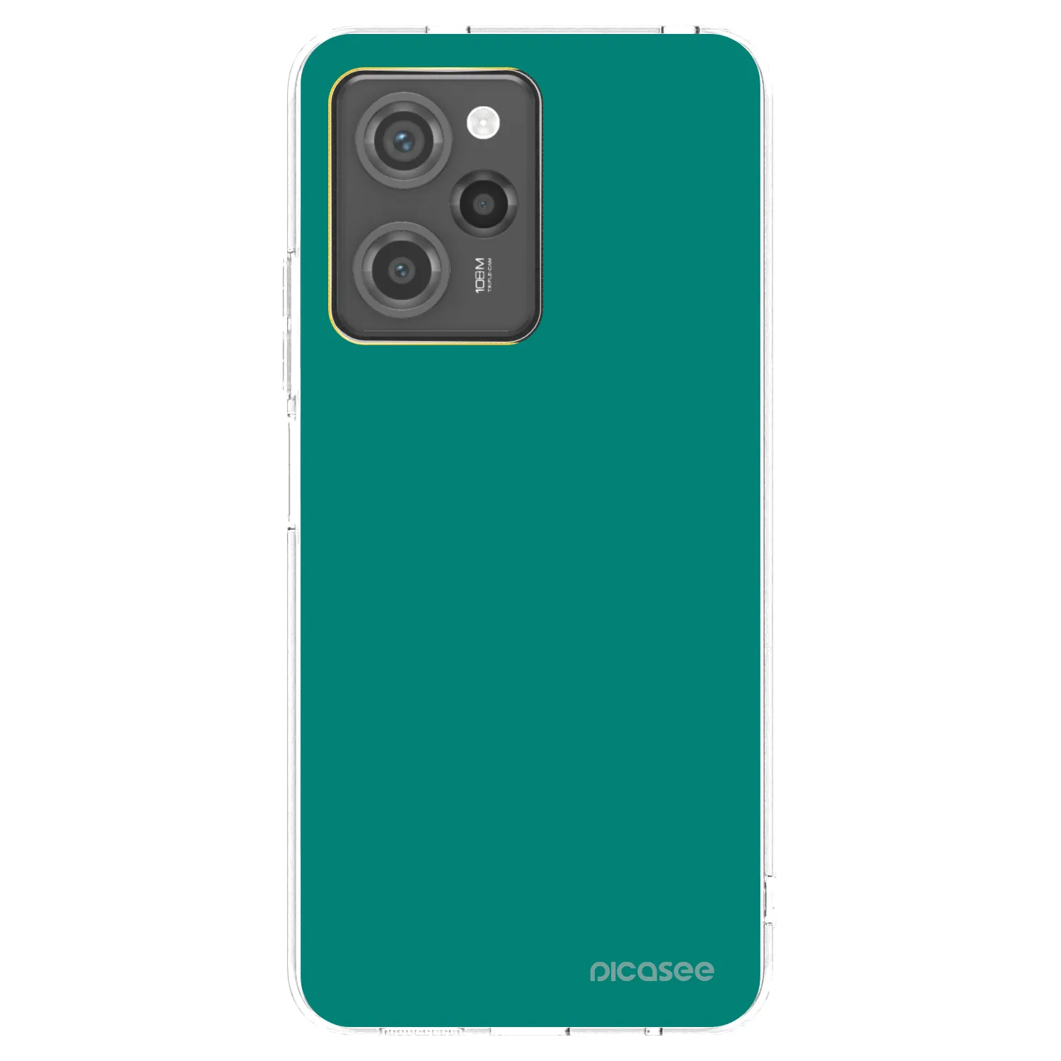 Picasee husă transparentă din silicon pentru Xiaomi Poco X5 Pro - Emerald Mist