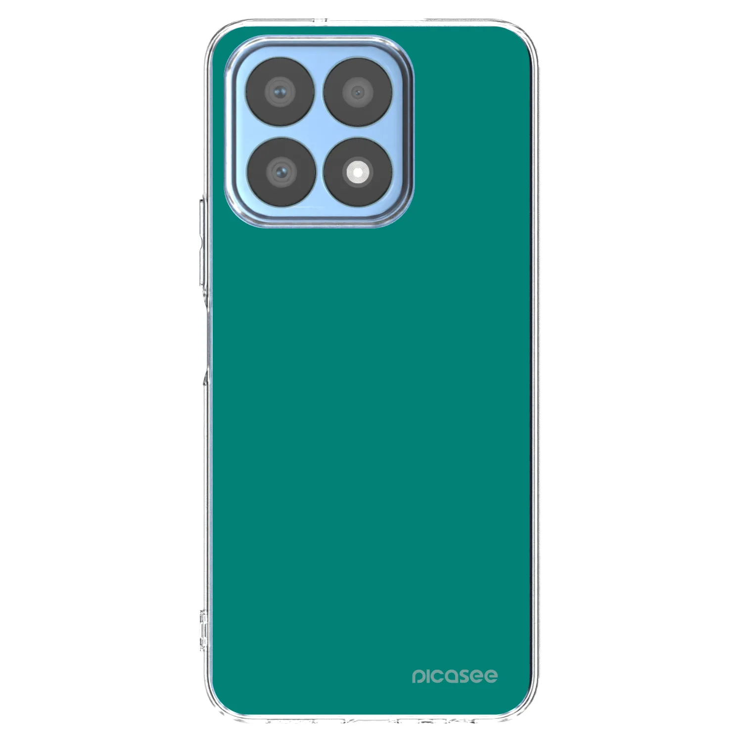 Picasee husă transparentă din silicon pentru Honor X8a - Emerald Mist