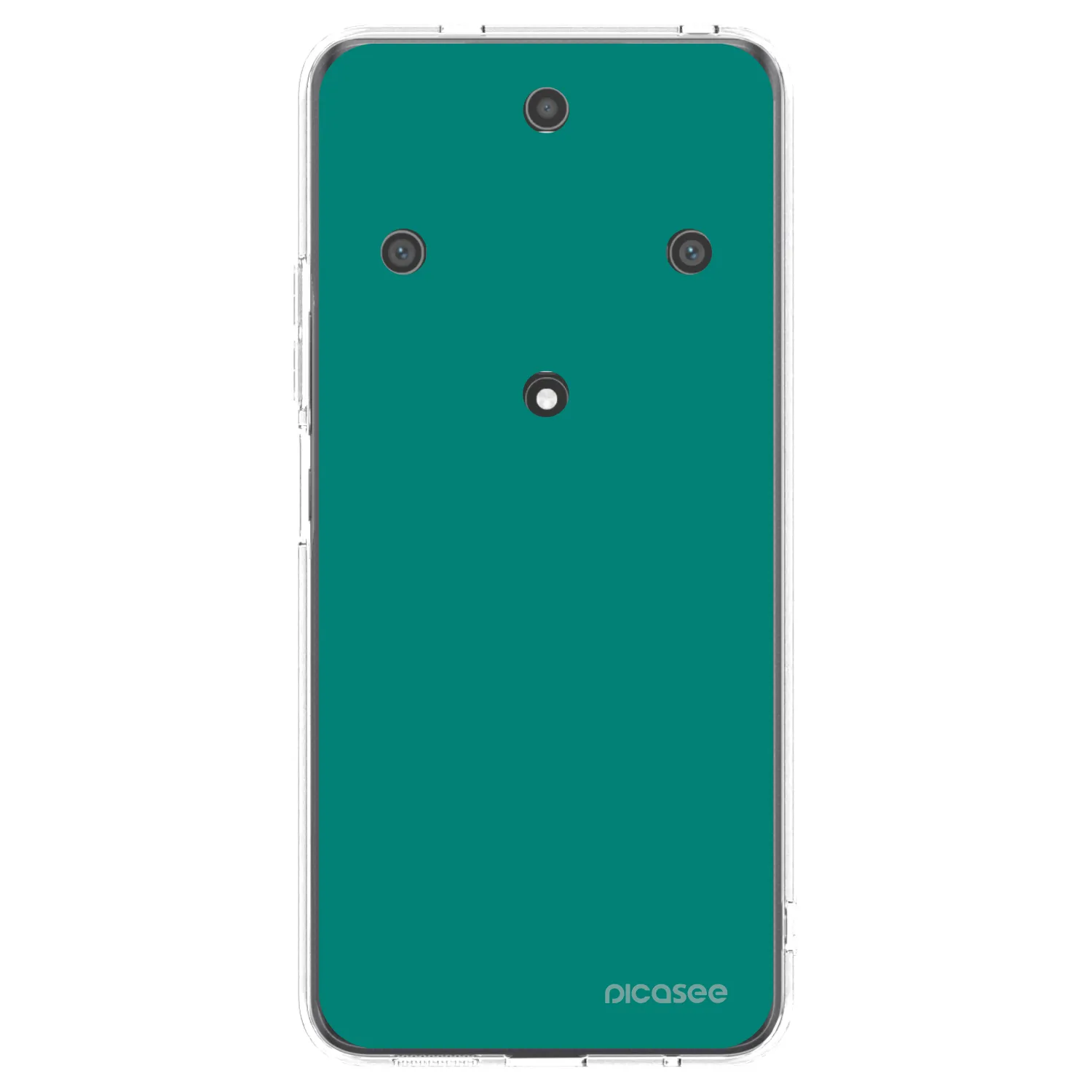 Picasee husă transparentă din silicon pentru Honor Magic5 Lite 5G - Emerald Mist
