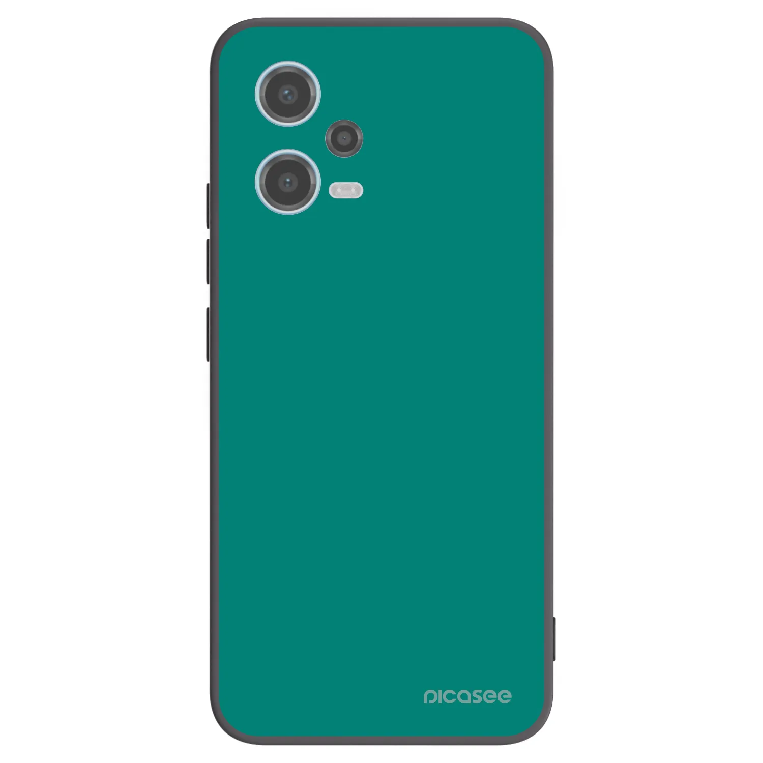 Picasee husă neagră din silicon pentru Xiaomi Redmi Note 12 5G - Emerald Mist