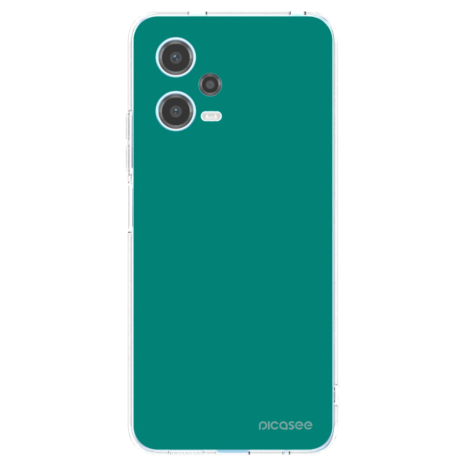 Picasee husă transparentă din silicon pentru Xiaomi Redmi Note 12 5G - Emerald Mist