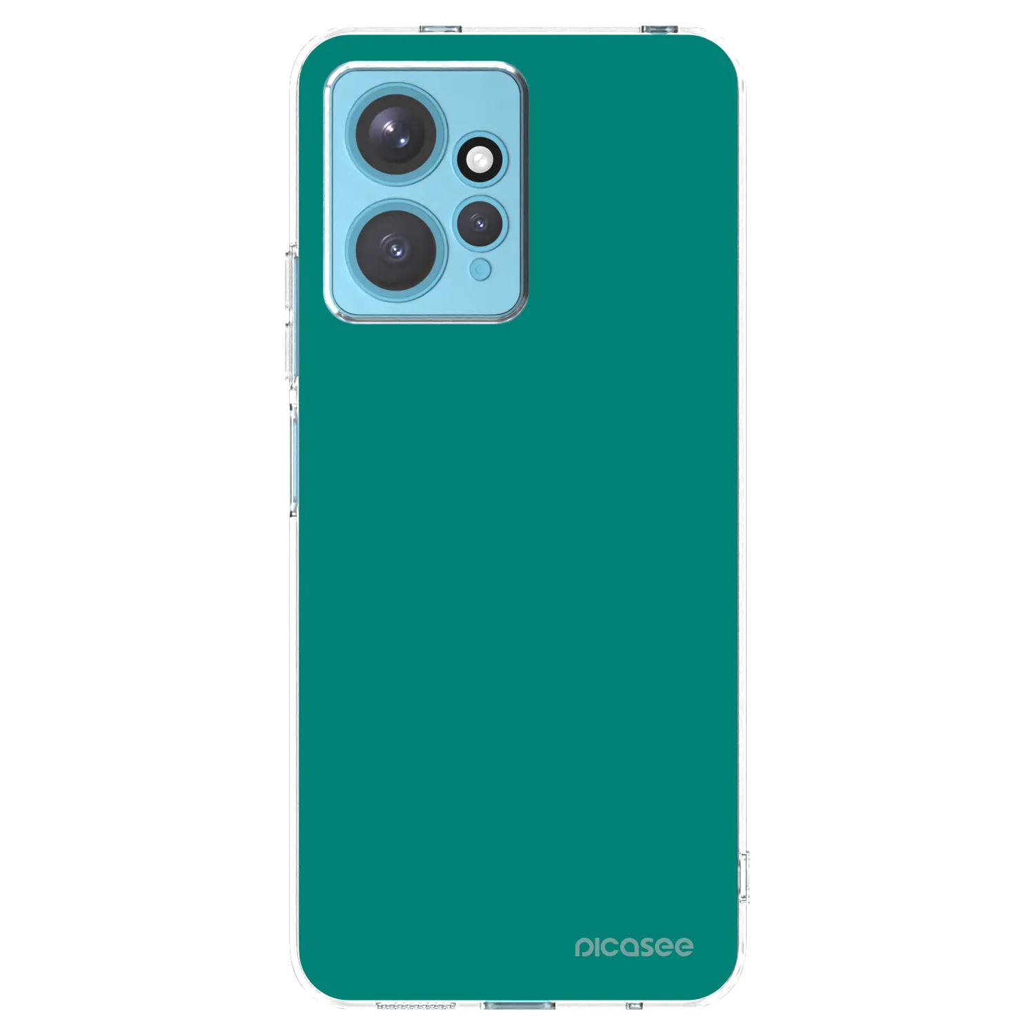 Picasee husă transparentă din silicon pentru Xiaomi Redmi Note 12 4G - Emerald Mist