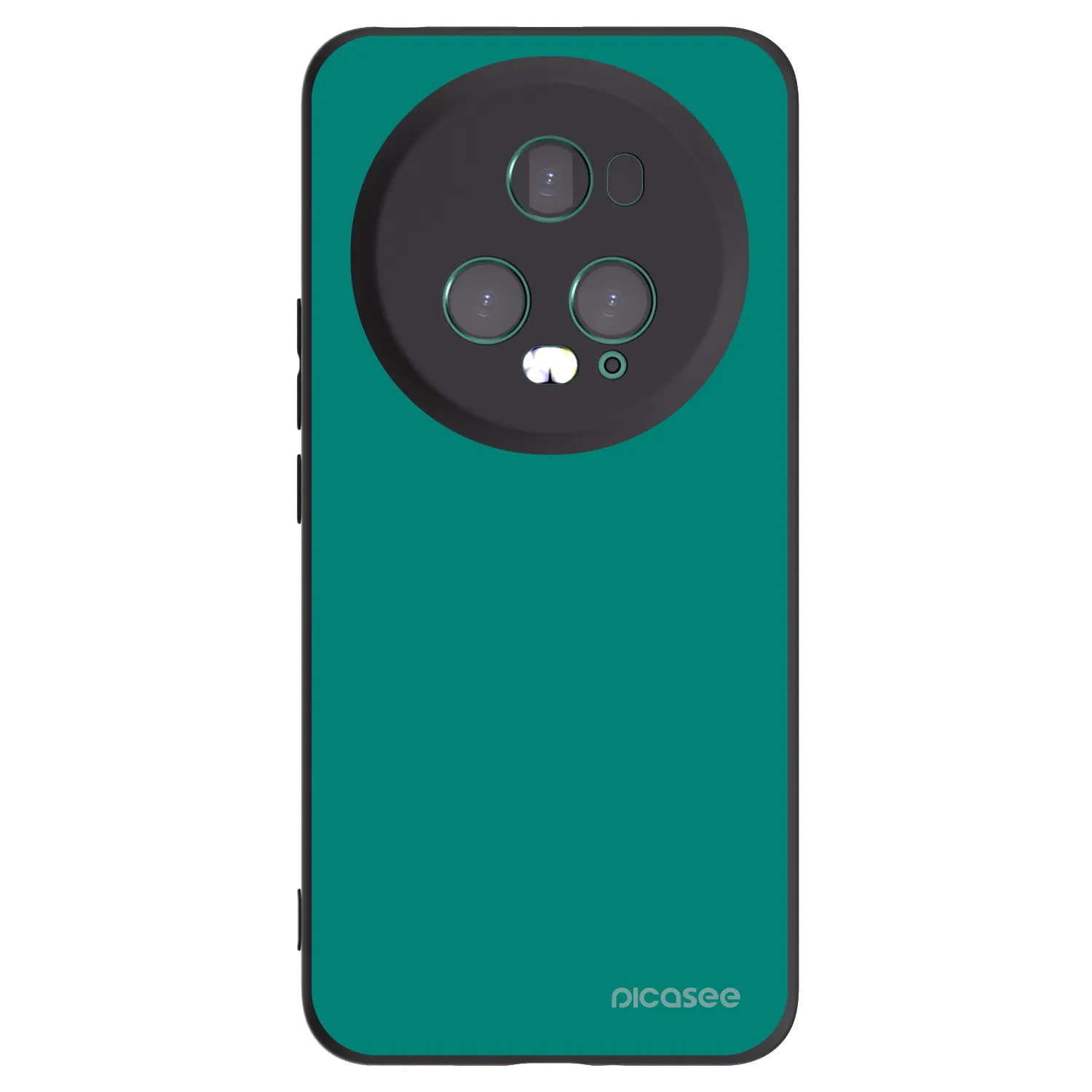 Picasee husă neagră din silicon pentru Honor Magic5 Pro - Emerald Mist
