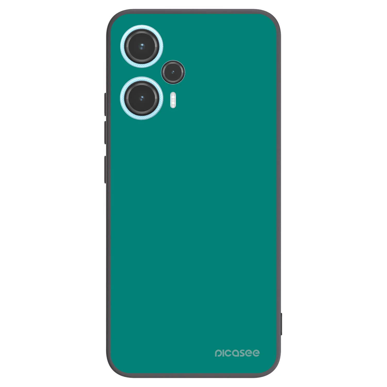 Picasee husă neagră din silicon pentru Xiaomi Poco F5 - Emerald Mist