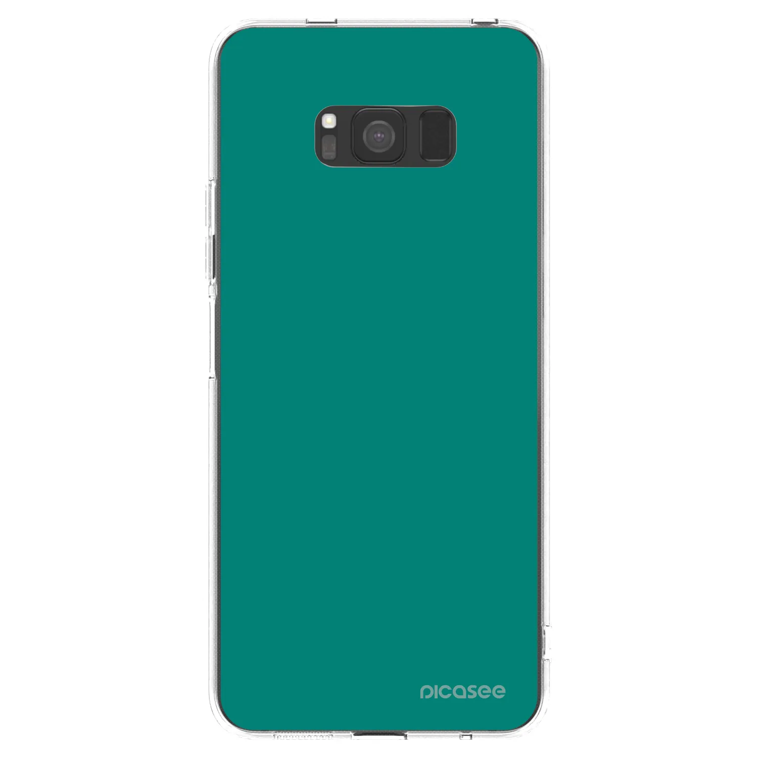 Picasee husă transparentă din silicon pentru Samsung Galaxy S8 G950F - Emerald Mist