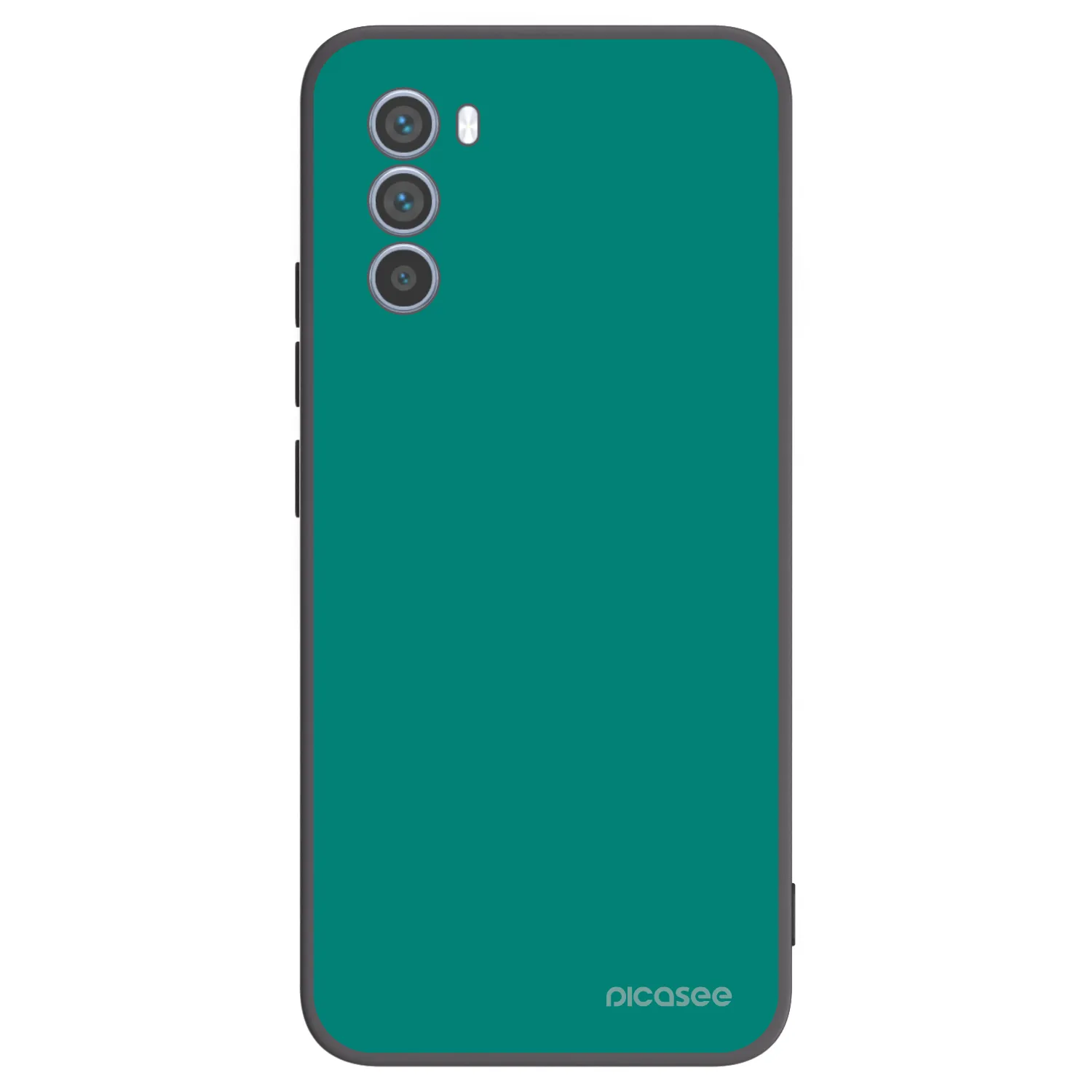 Picasee husă neagră din silicon pentru Motorola Moto G62 - Emerald Mist