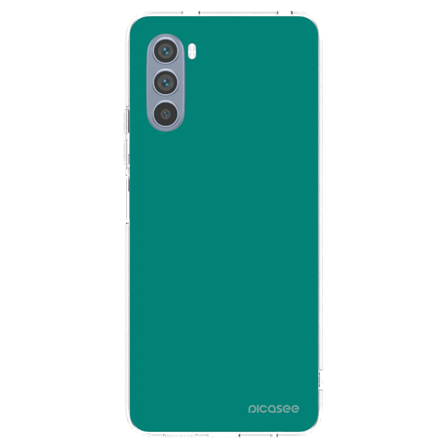 Picasee husă transparentă din silicon pentru Motorola Moto G62 - Emerald Mist