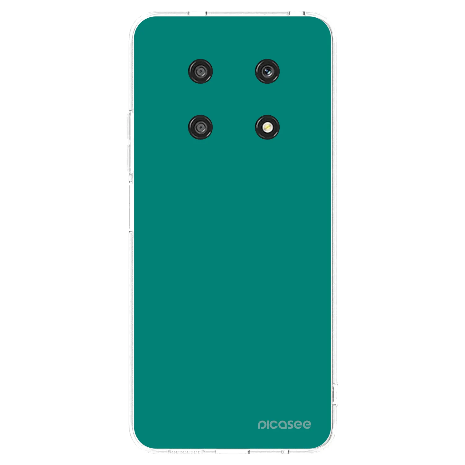 Picasee husă transparentă din silicon pentru Honor Magic4 Lite 5G - Emerald Mist