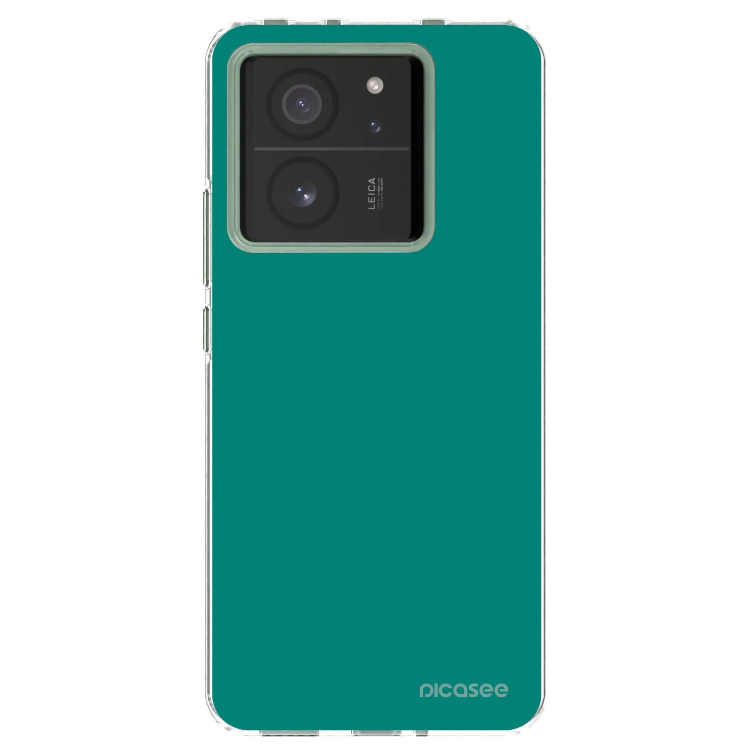 Picasee husă transparentă din silicon pentru Xiaomi 13T - Emerald Mist