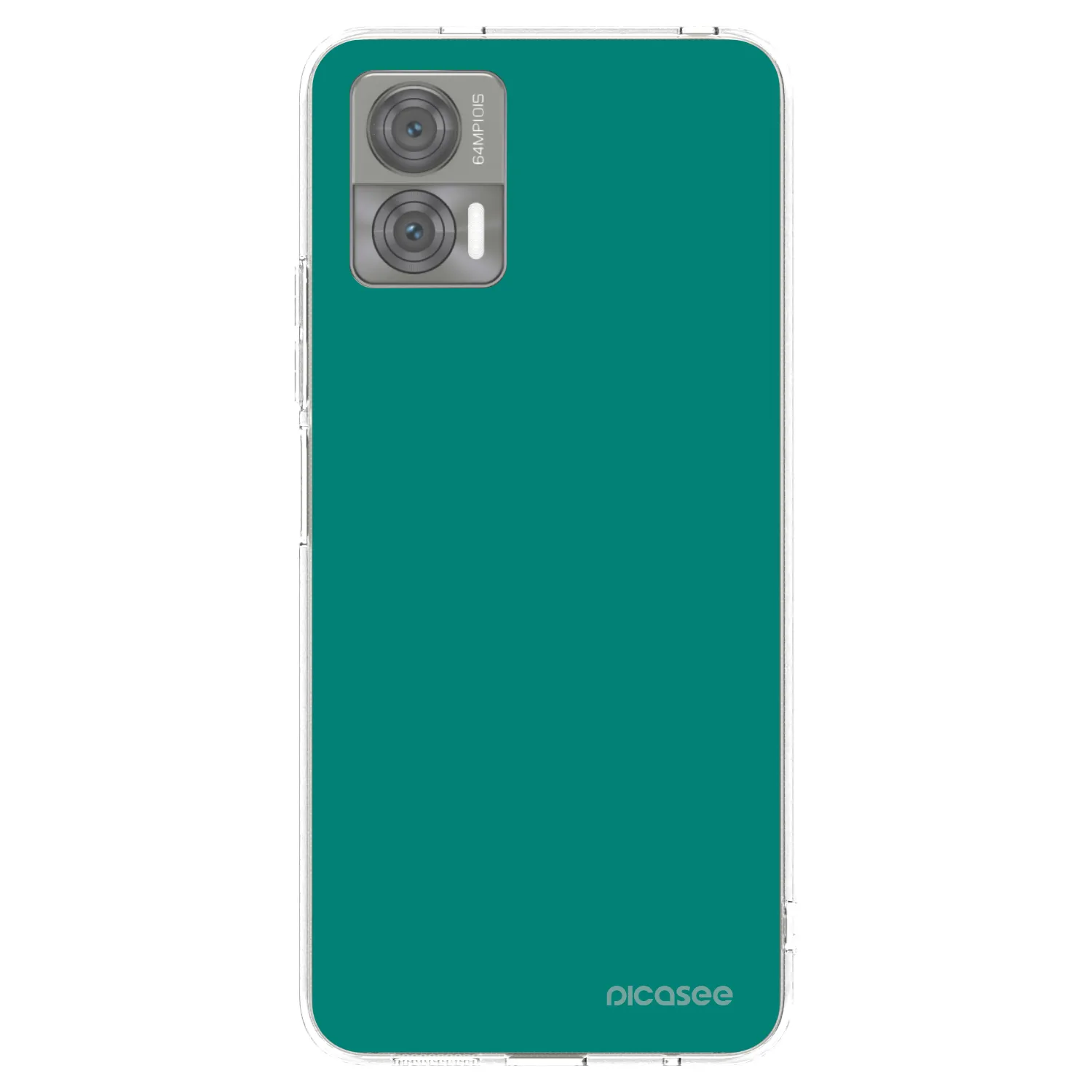 Picasee husă transparentă din silicon pentru Motorola Edge 30 Neo - Emerald Mist