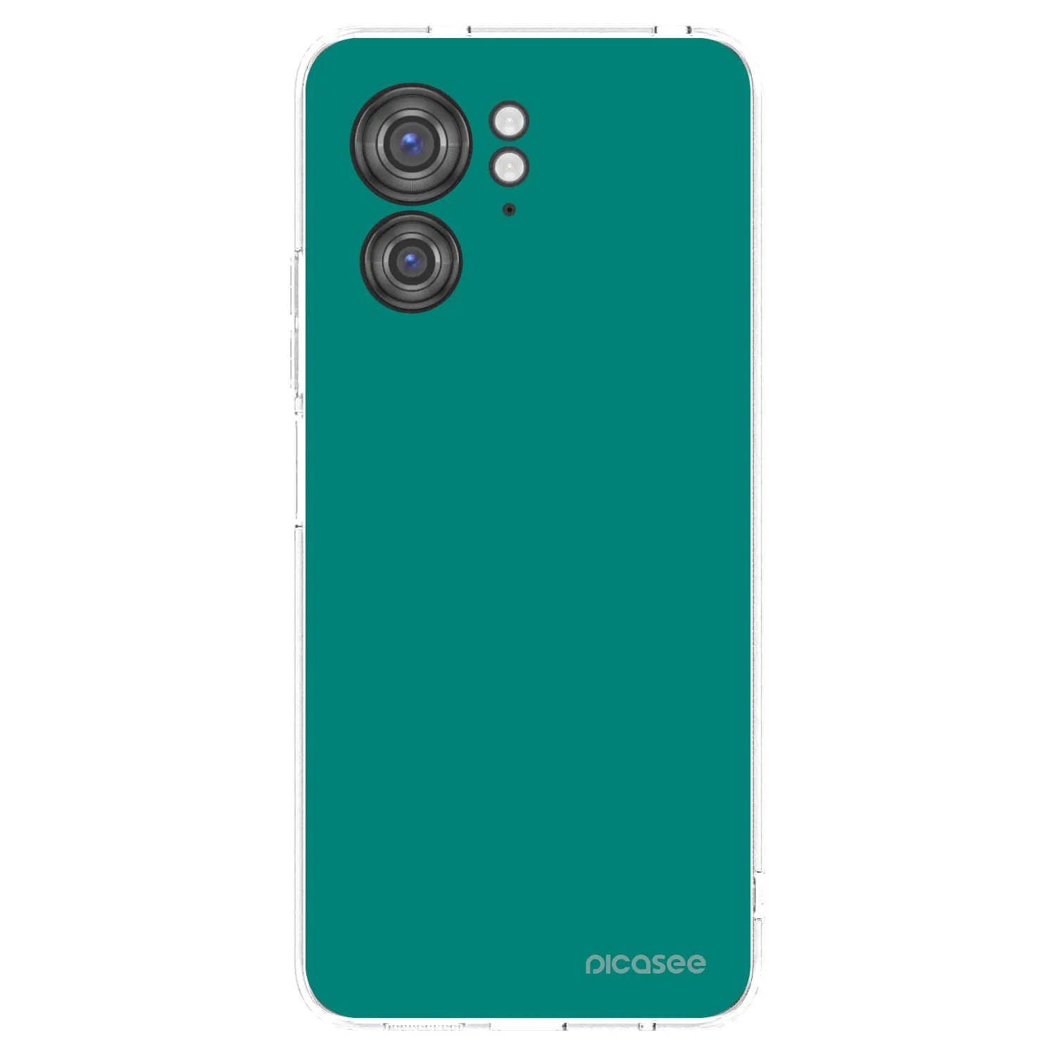 Picasee husă transparentă din silicon pentru Motorola Edge 40 - Emerald Mist