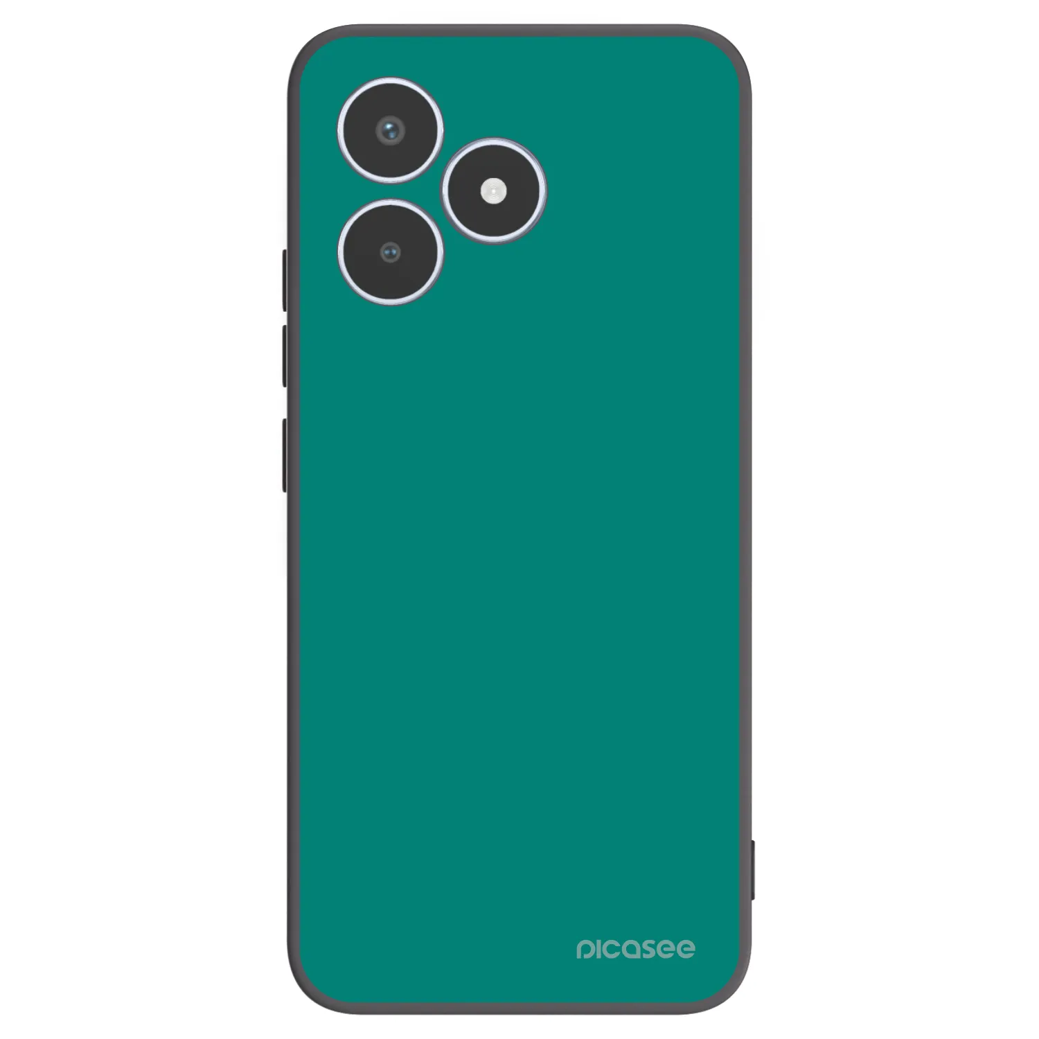 Picasee husă neagră din silicon pentru Realme C53 - Emerald Mist