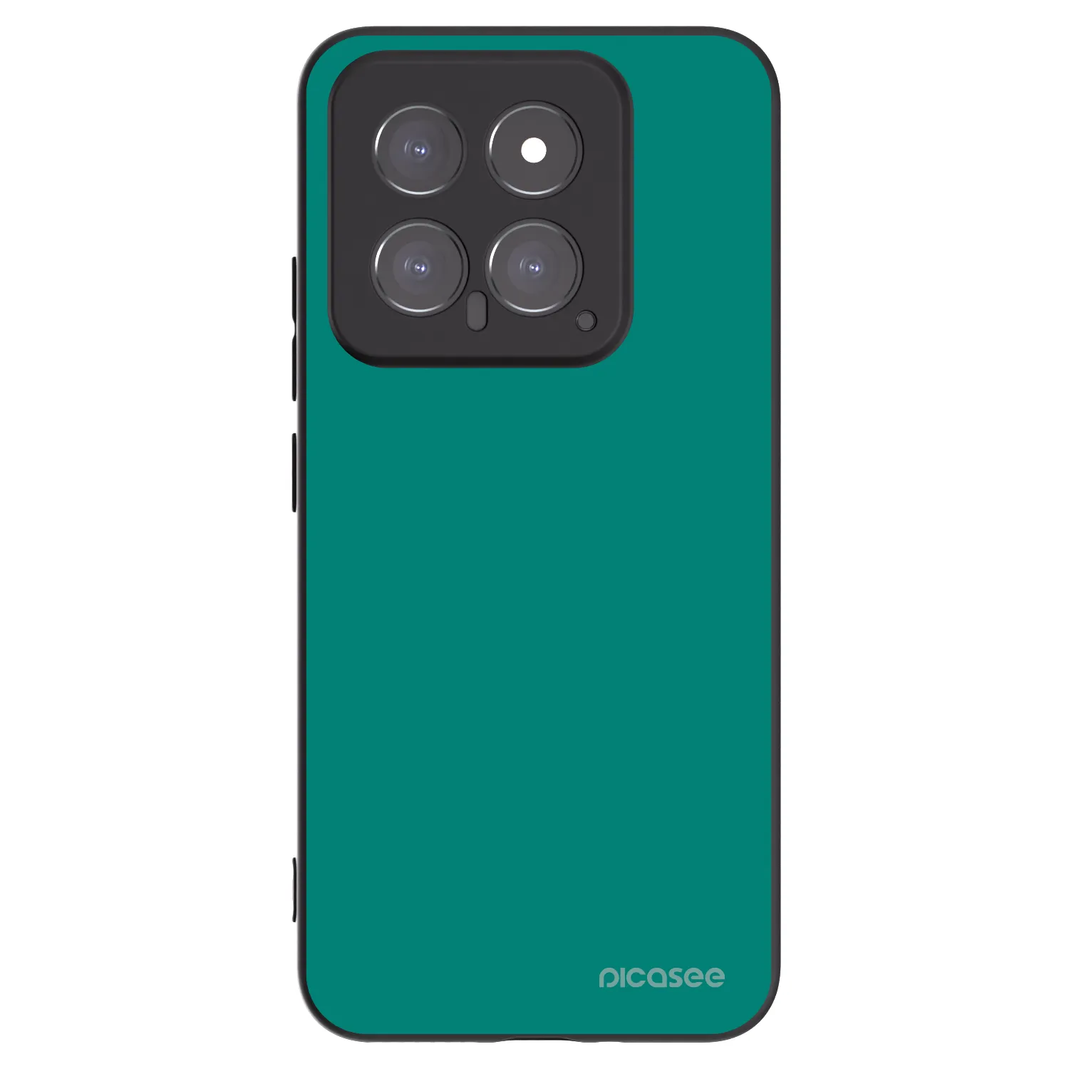 Picasee husă neagră din silicon pentru Xiaomi 14 - Emerald Mist