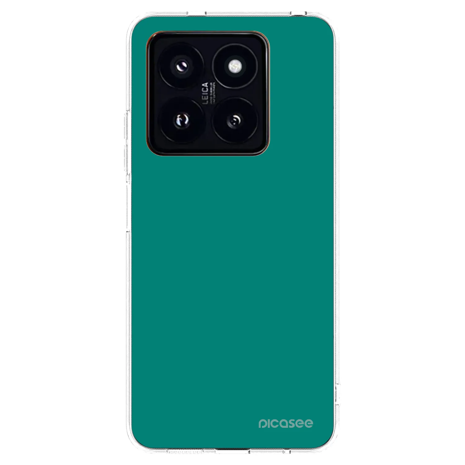 Picasee husă transparentă din silicon pentru Xiaomi 14 Pro - Emerald Mist