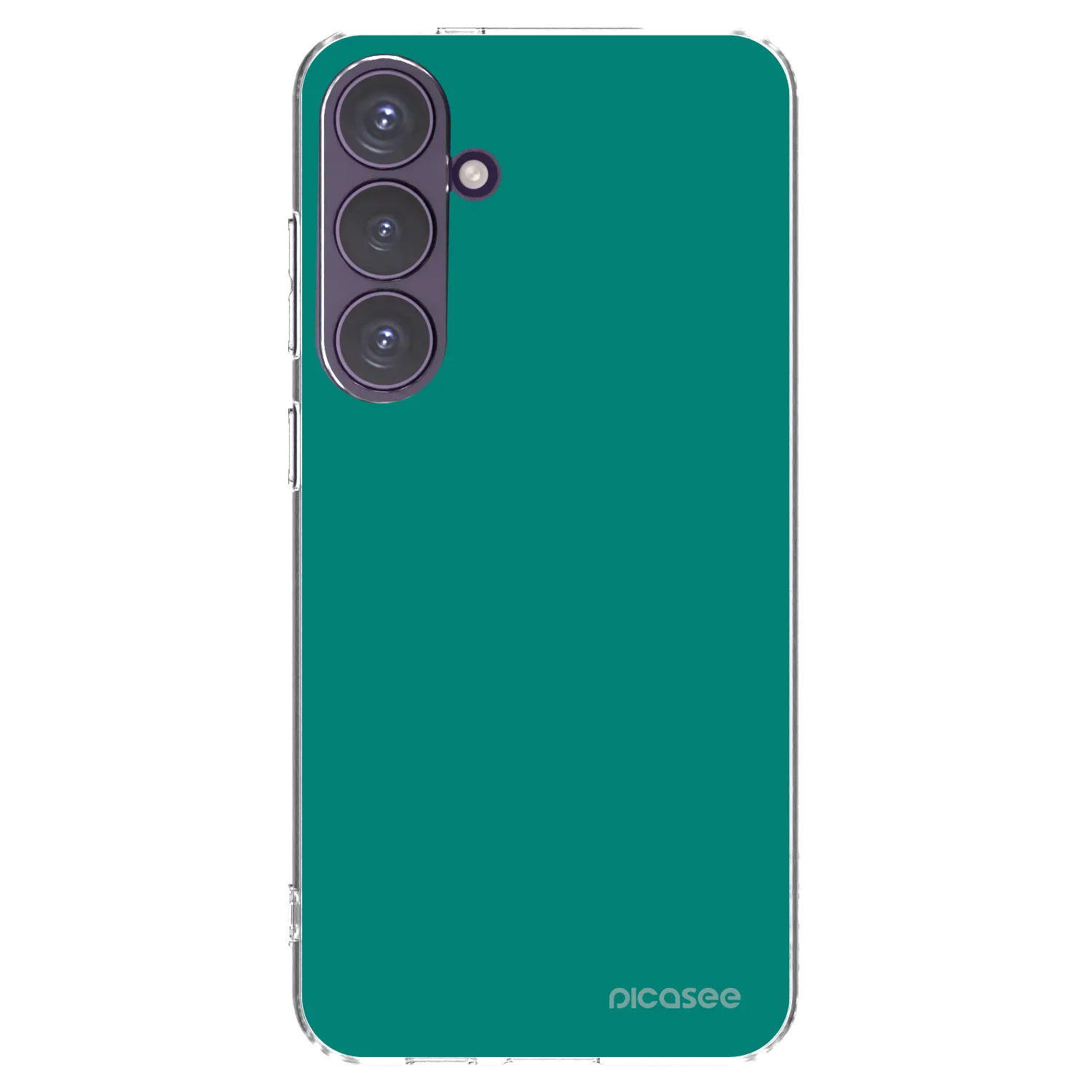Picasee husă transparentă din silicon pentru Samsung Galaxy S24+ S926B 5G - Emerald Mist