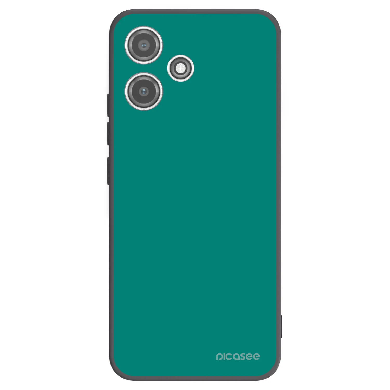 Picasee husă neagră din silicon pentru Xiaomi Redmi 12 5G - Emerald Mist