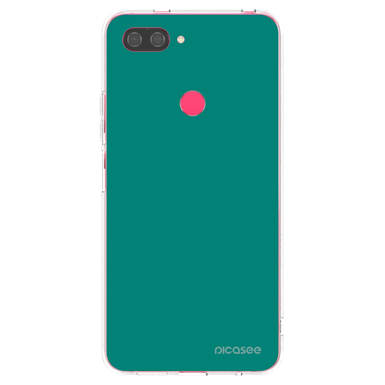 Picasee husă transparentă din silicon pentru Xiaomi Mi 8 Lite - Emerald Mist
