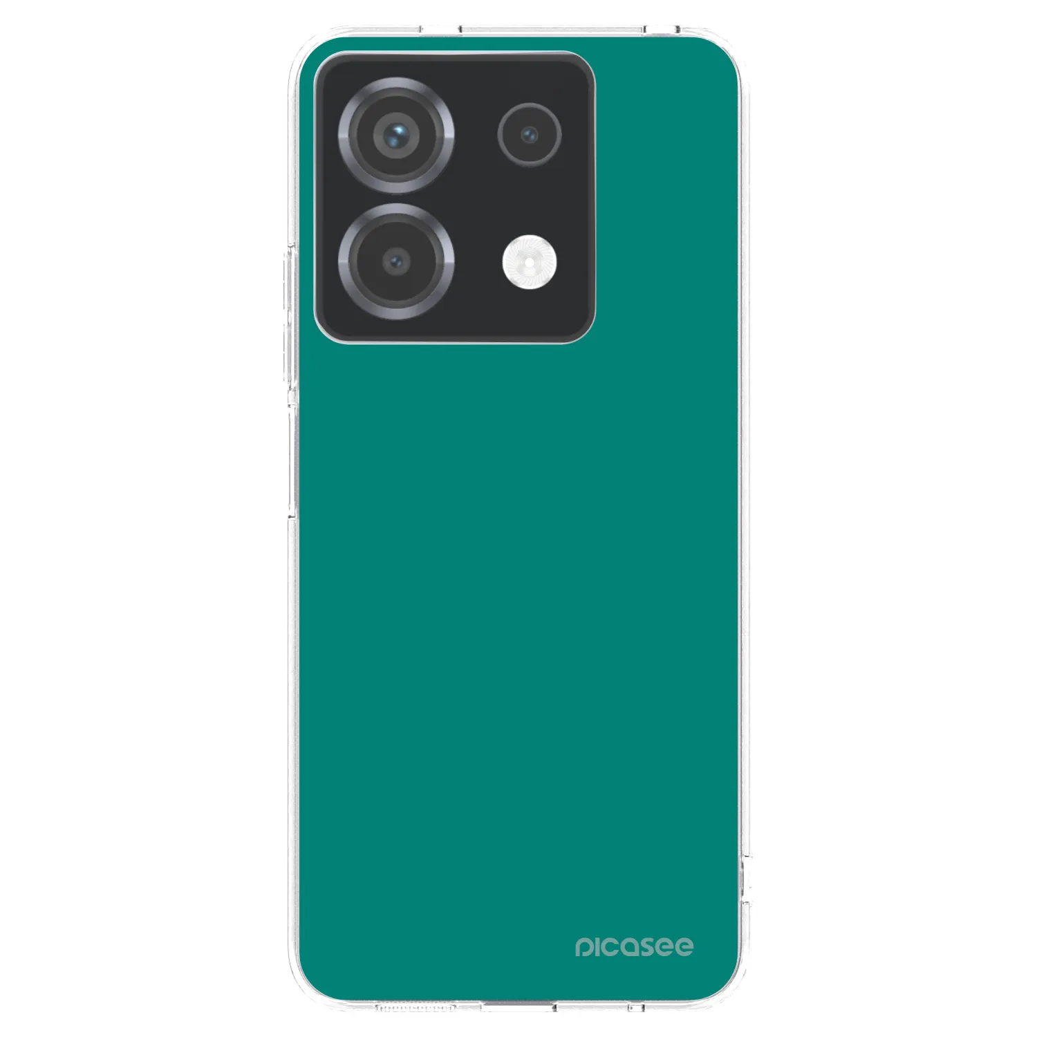 Picasee husă transparentă din silicon pentru Xiaomi Poco X6 - Emerald Mist