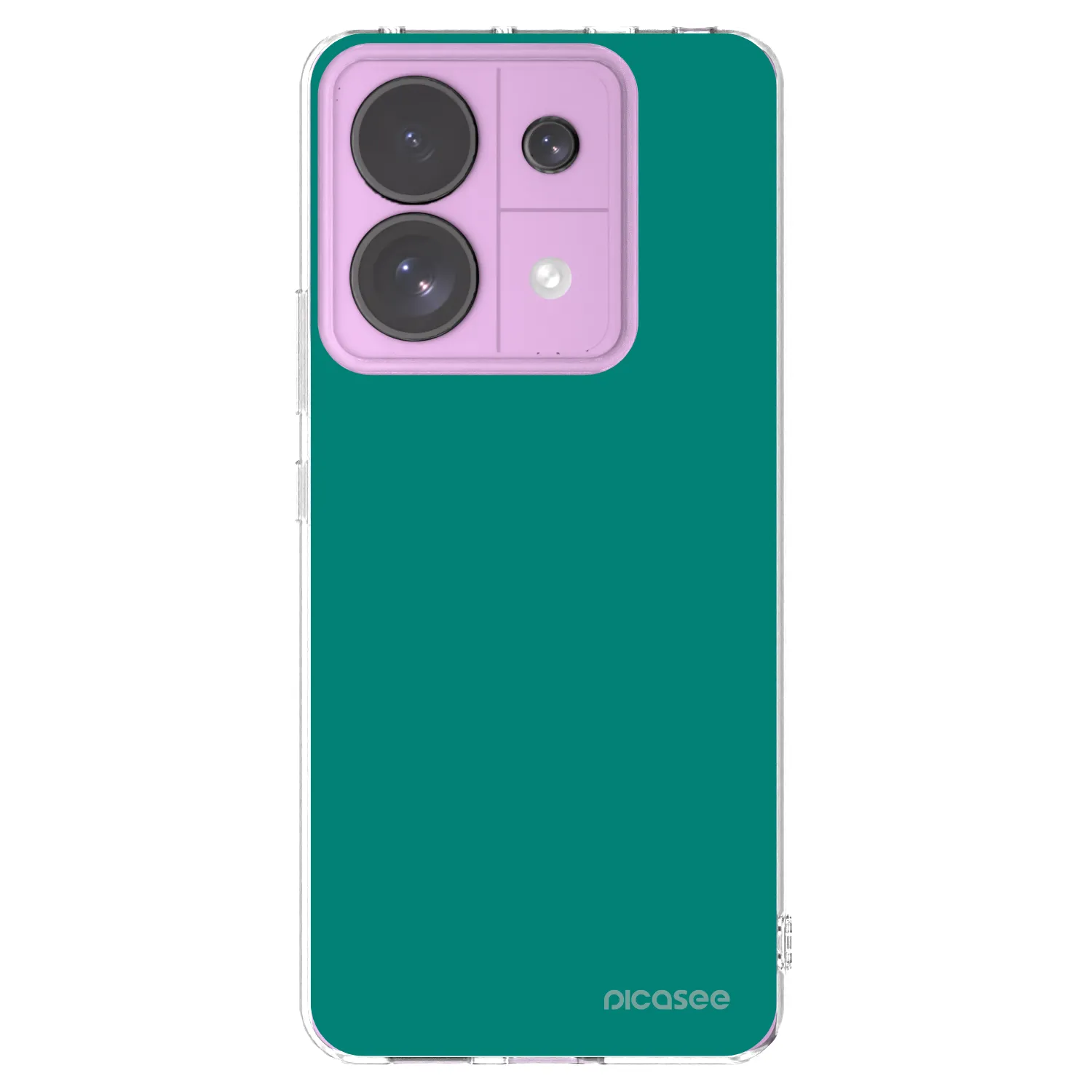Picasee husă transparentă din silicon pentru Xiaomi Redmi Note 13 Pro 5G - Emerald Mist