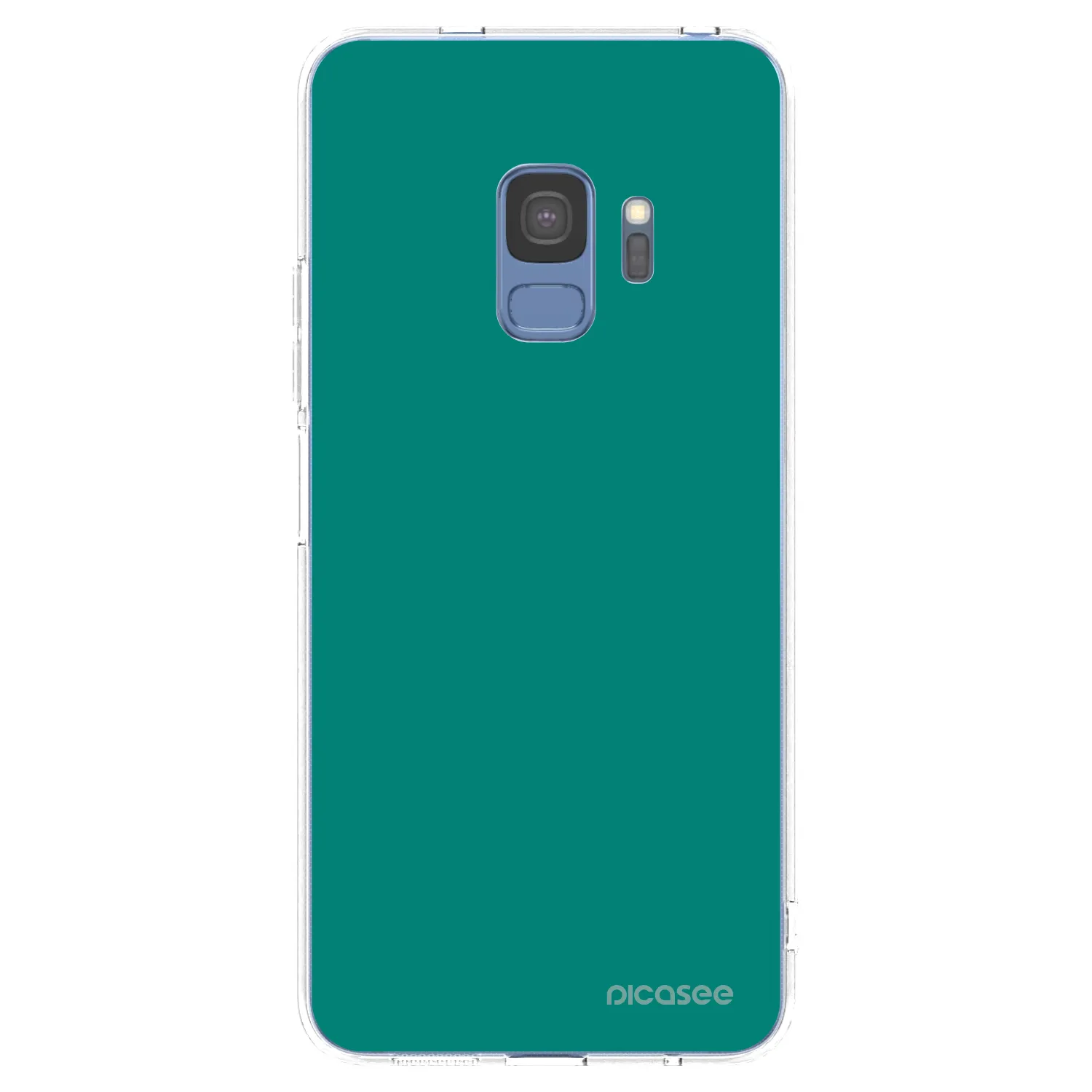 Picasee husă transparentă din silicon pentru Samsung Galaxy S9 G960F - Emerald Mist