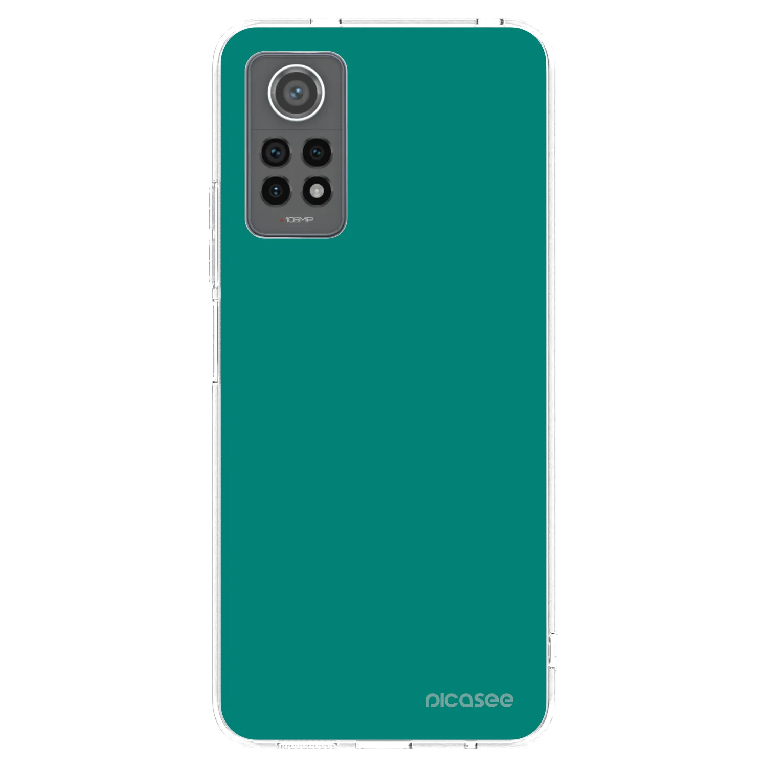 Picasee husă transparentă din silicon pentru Xiaomi Redmi Note 12 Pro 4G - Emerald Mist